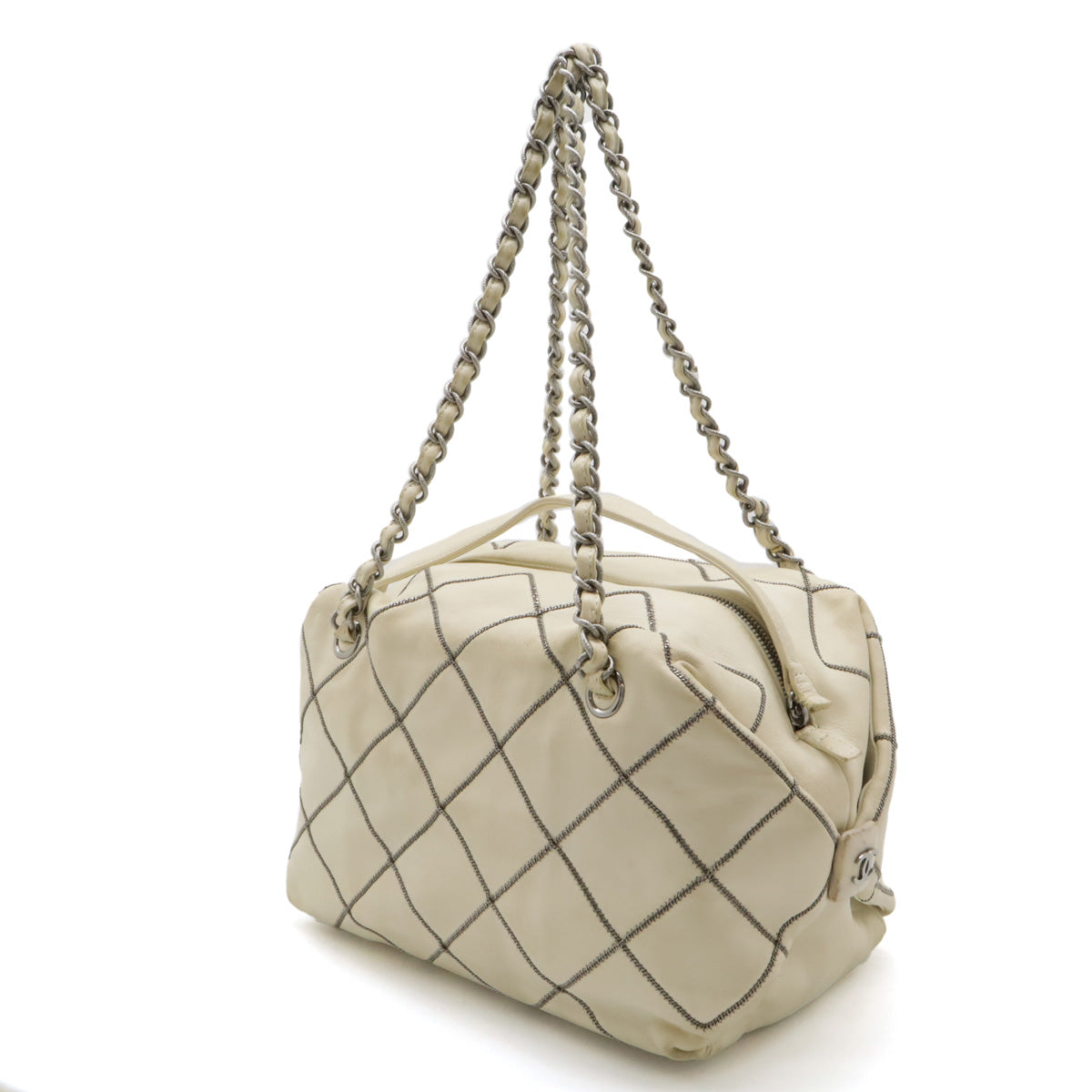 Chanel Leather Coco Mark Tote Bag
