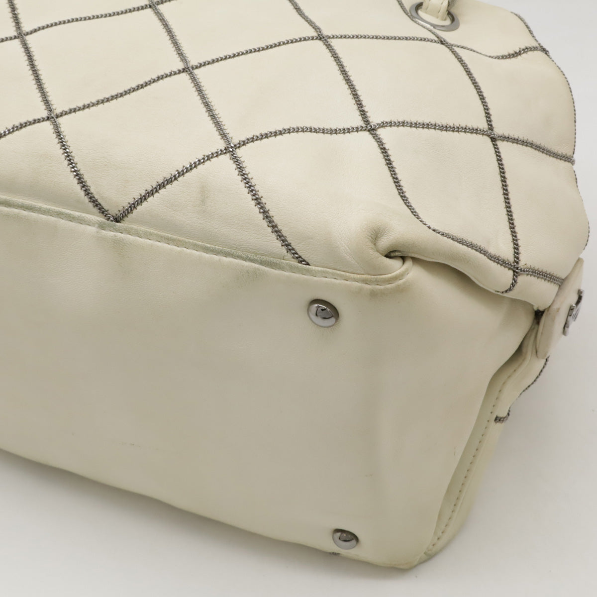 Chanel Leather Coco Mark Tote Bag