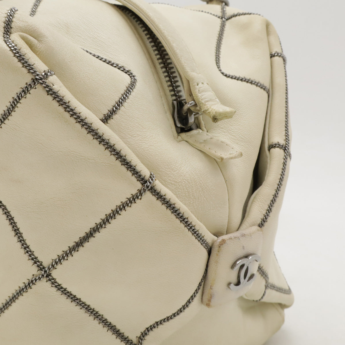 Chanel Leather Coco Mark Tote Bag