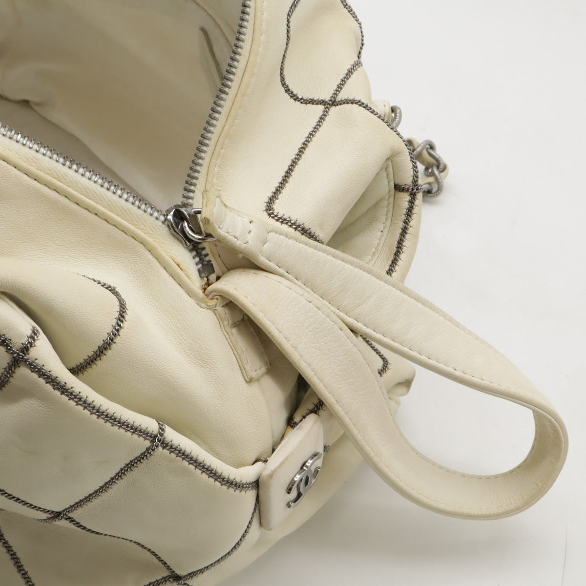 Chanel Leather Coco Mark Tote Bag