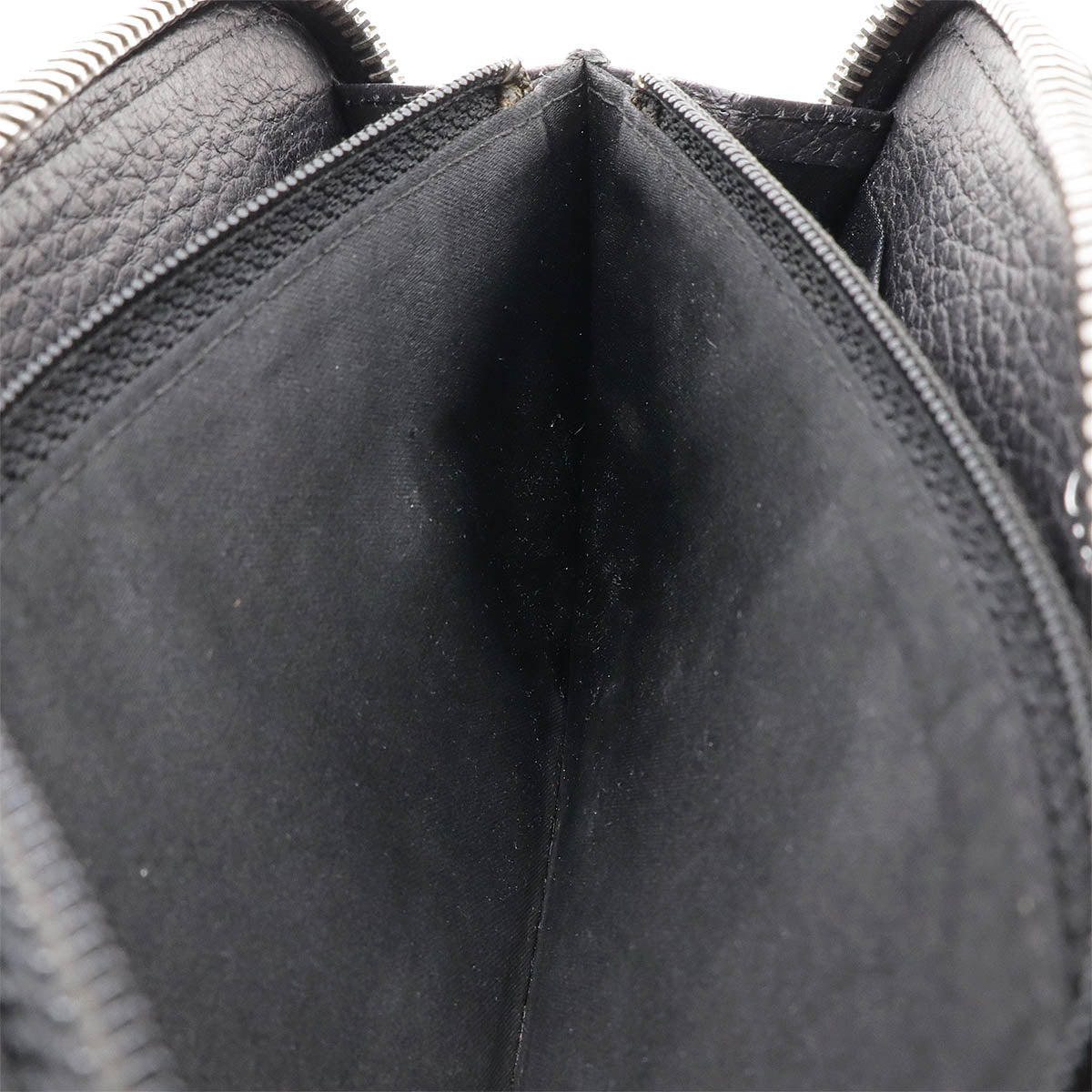 Chanel Leather Luxury Line Coco Mark Zip-Around Long Wallet