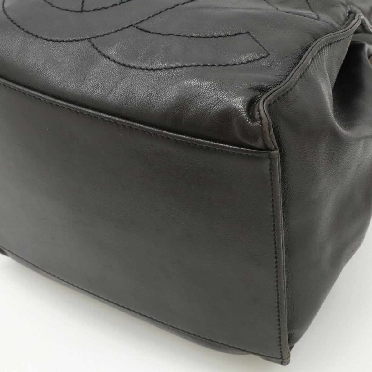 Chanel Leather Coco Mark Shoulder Bag