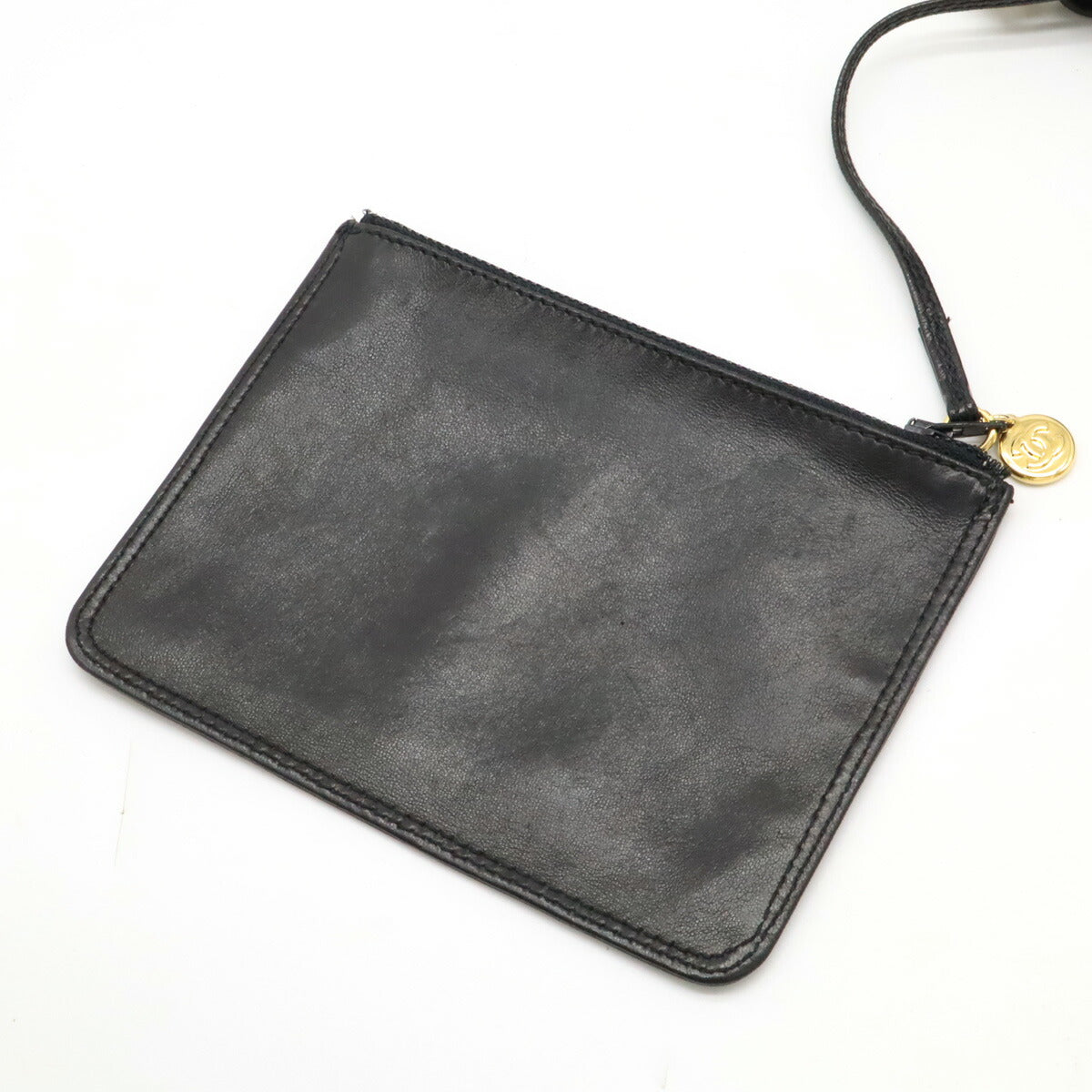 Chanel Leather Coco Mark Shoulder Bag