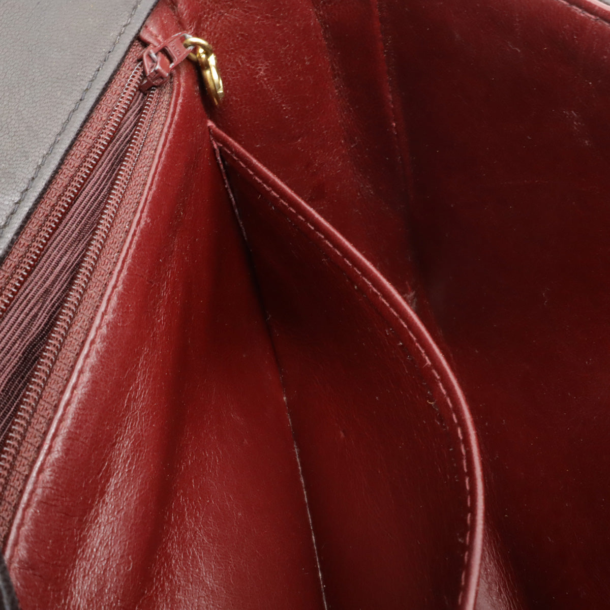 Chanel Leather Mademoiselle Coco Mark Shoulder Bag
