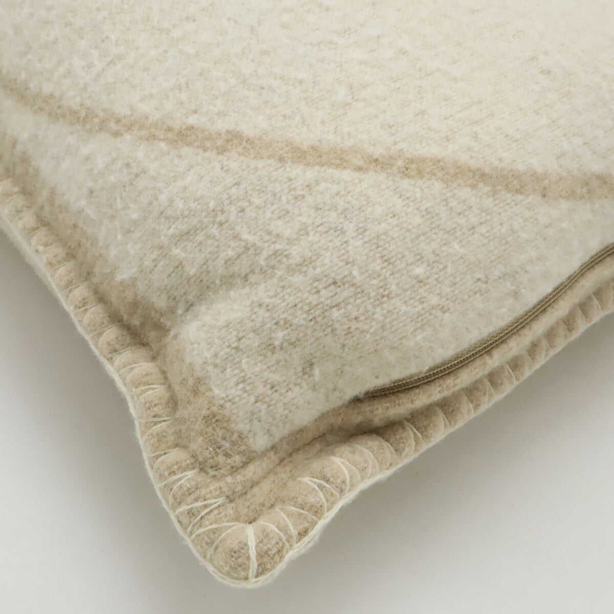 Chanel CC Logo Wool Cashmere Double Face Cushion