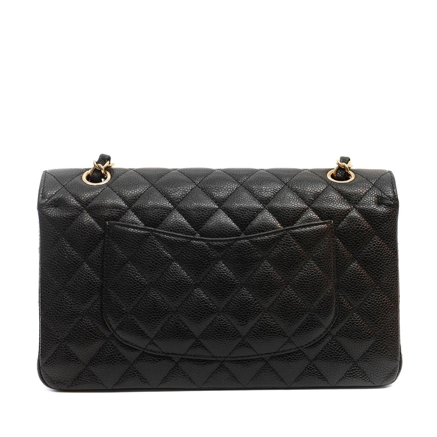Chanel Black Caviar Medium Classic w/ Gold Hardware