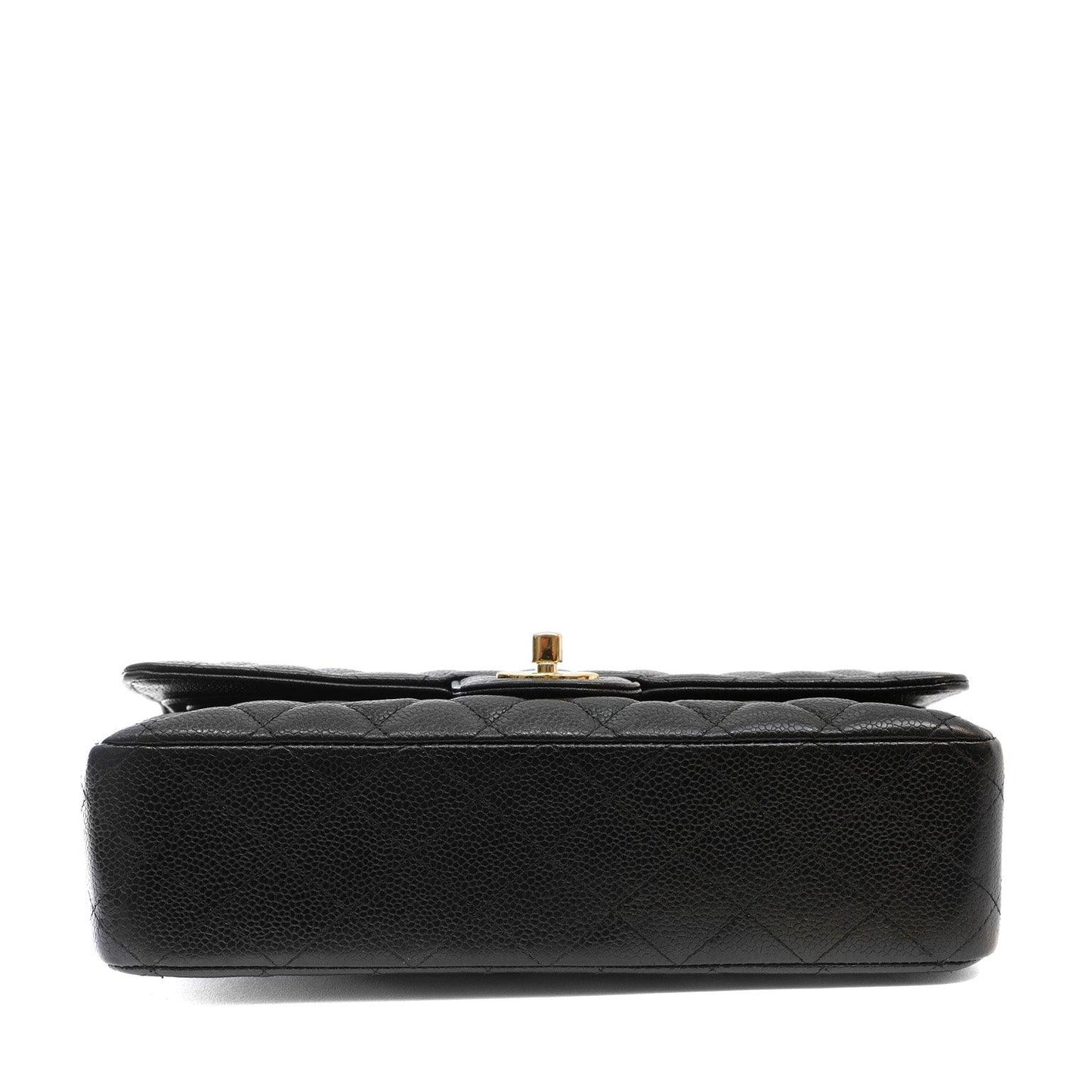 Chanel Black Caviar Medium Classic w/ Gold Hardware