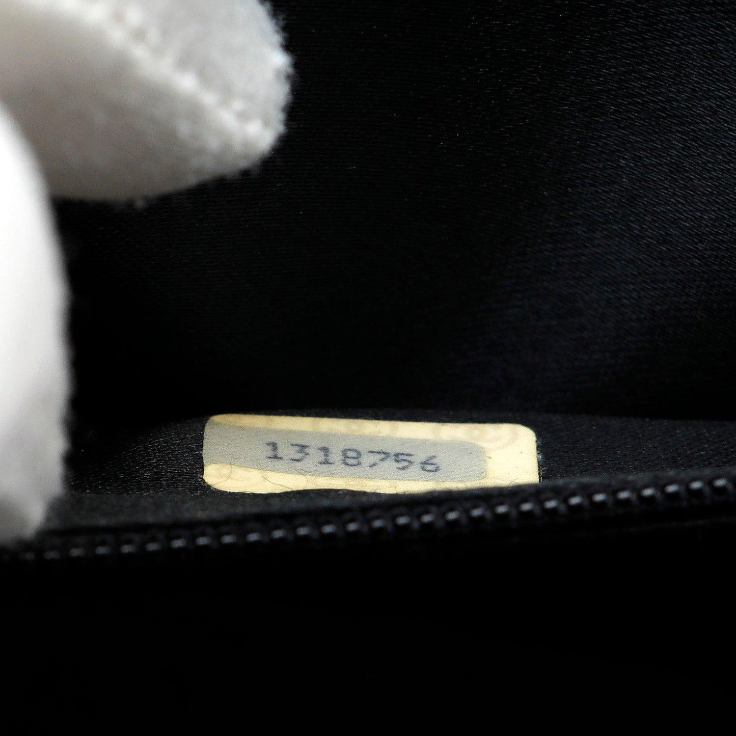 Chanel Vintage Black Lizard Crossbody Tassel Bag