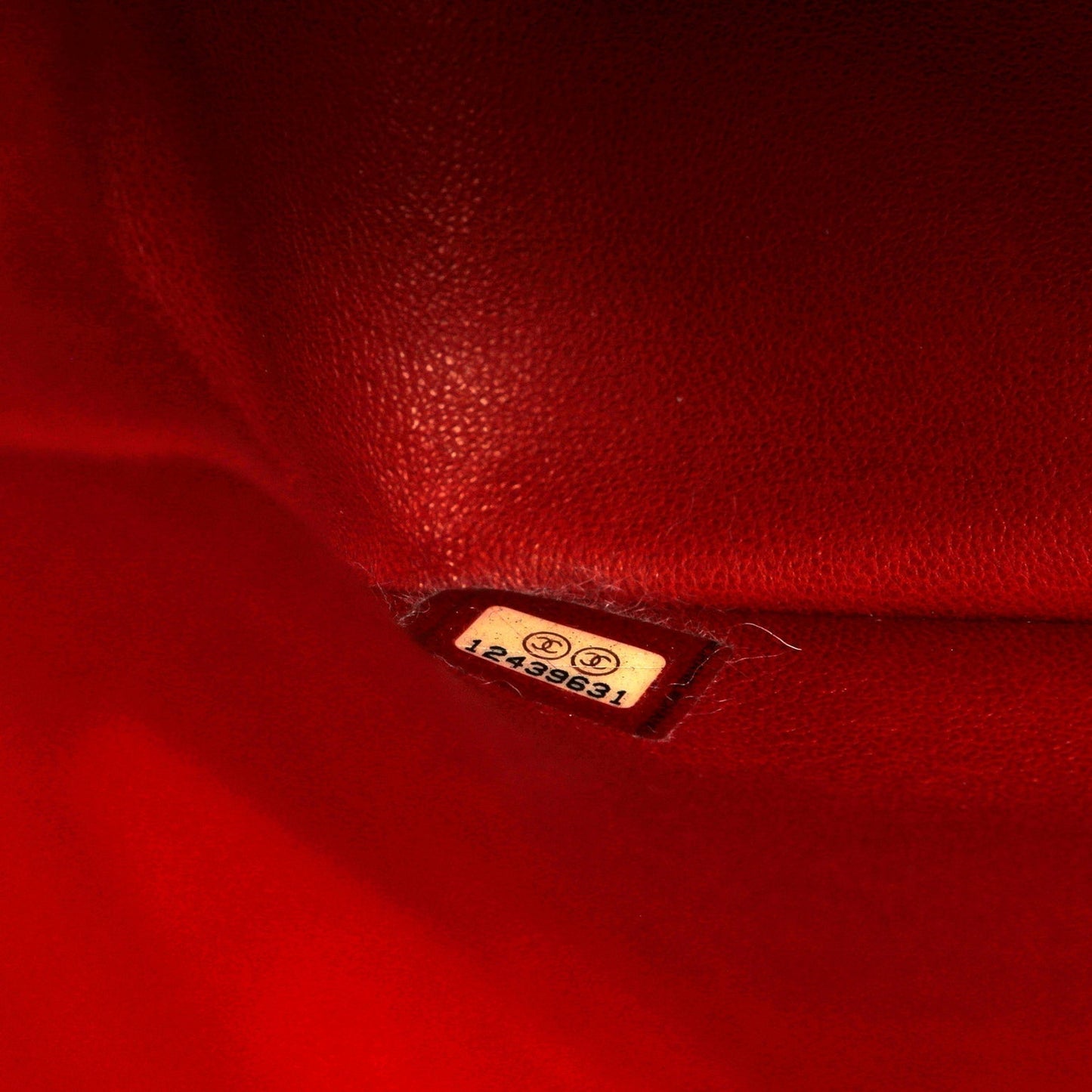 Chanel Red Crocodile Jumbo Classic with Silver Hardware