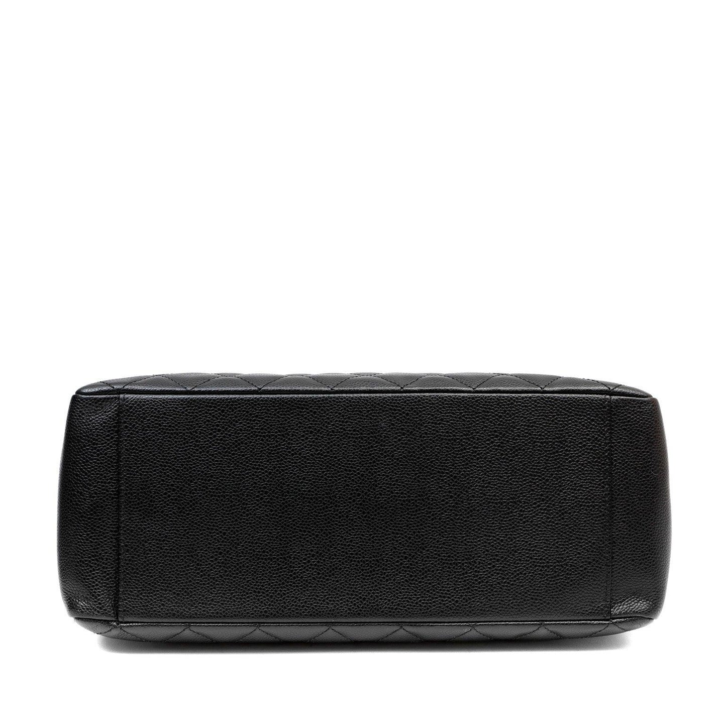 Chanel Black Caviar Grand Shopping Tote GST
