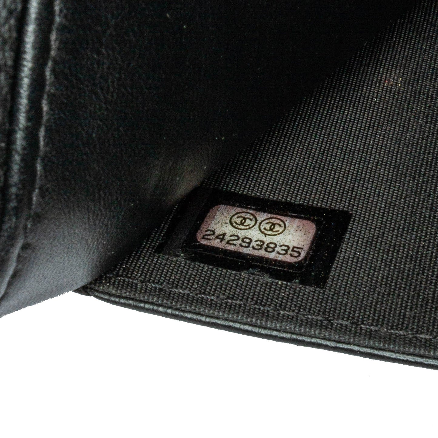 Chanel Sac CC Bicolor Quilted Lambskin Wallet On Chain