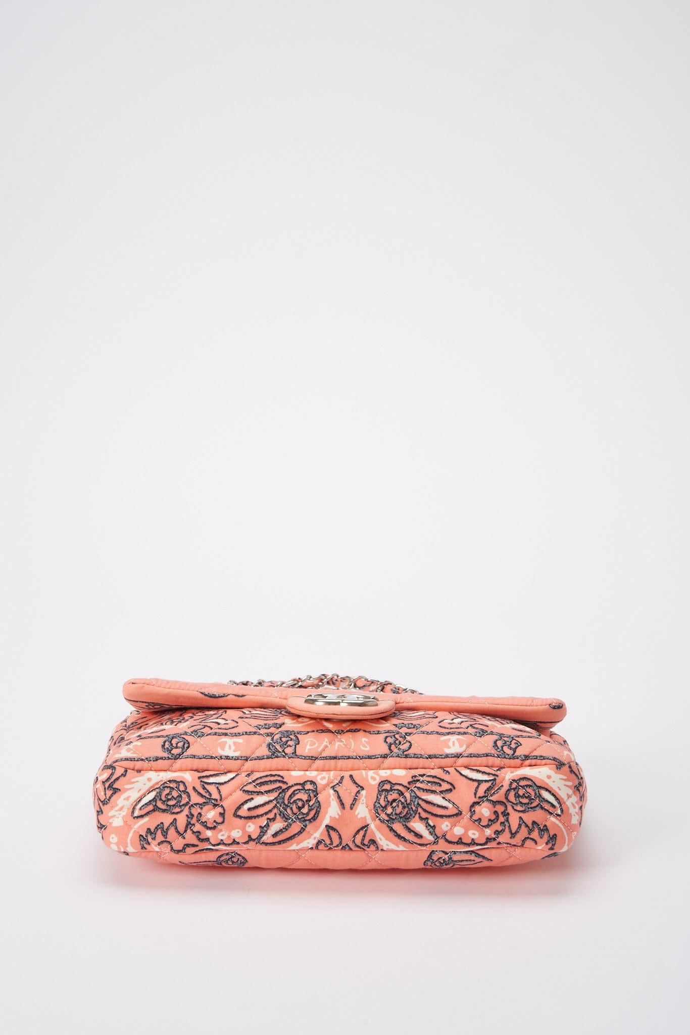Chanel Bandana Paisley Print Cotton Flap Bag