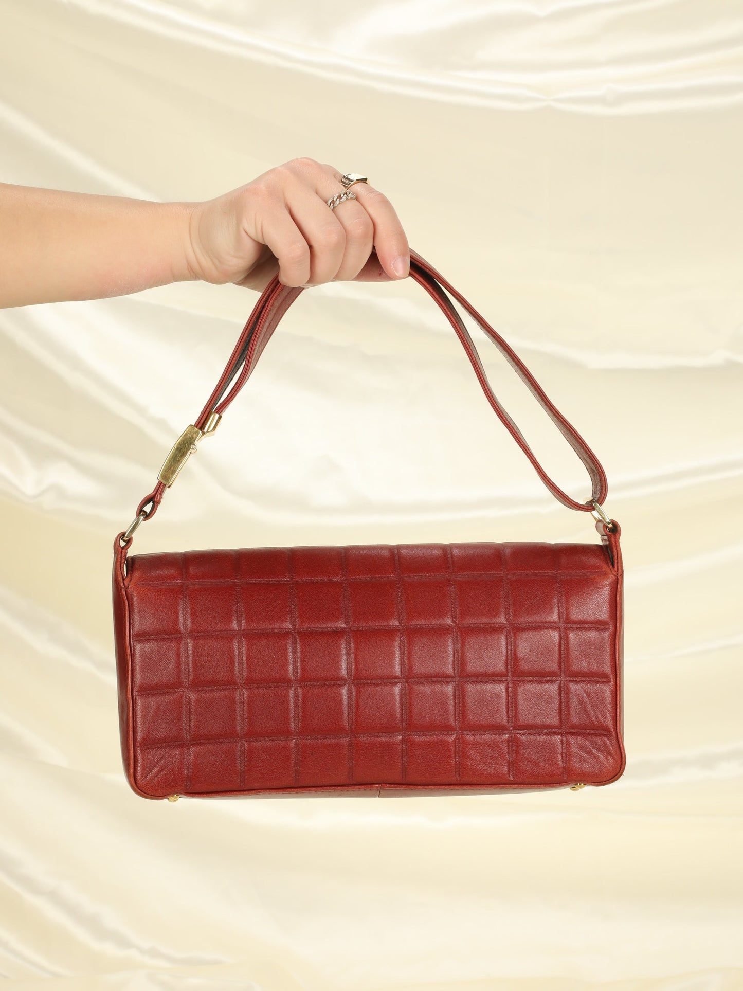 Chanel Burgundy Chocolate Bar
