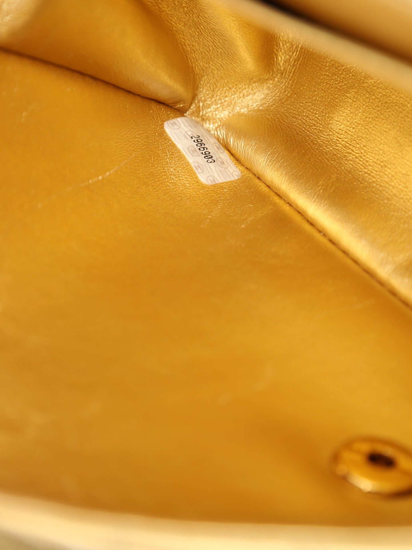 Extremely Rare Chanel Metallic Kelly Top Handle