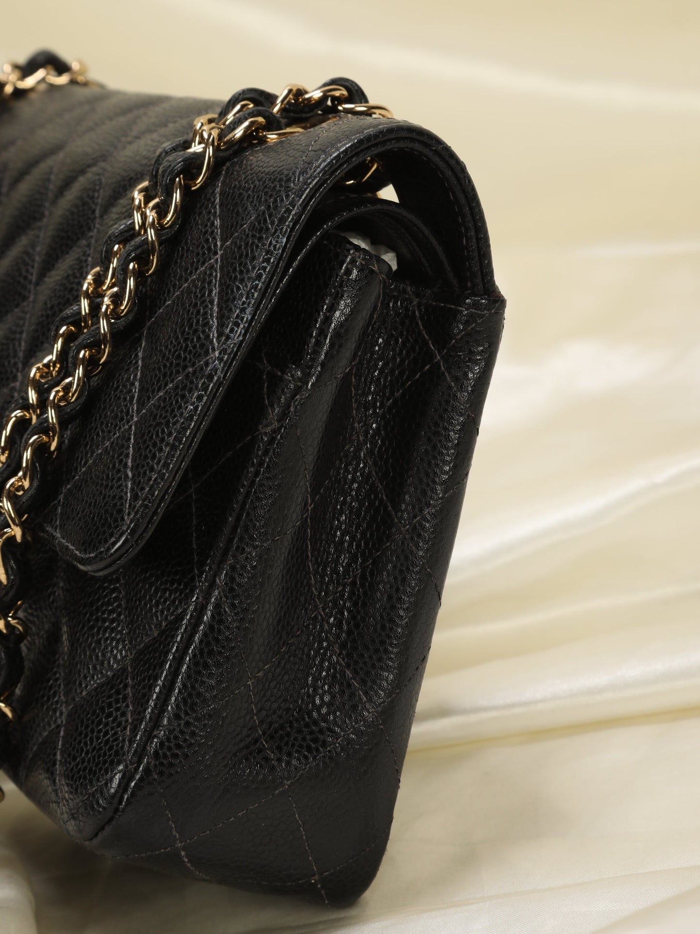 Chanel Caviar Medium Double Flap