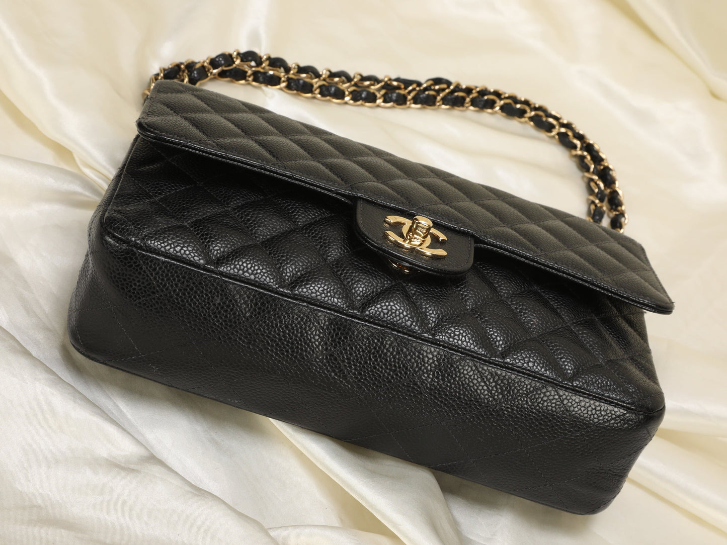 Chanel Caviar Medium Double Flap
