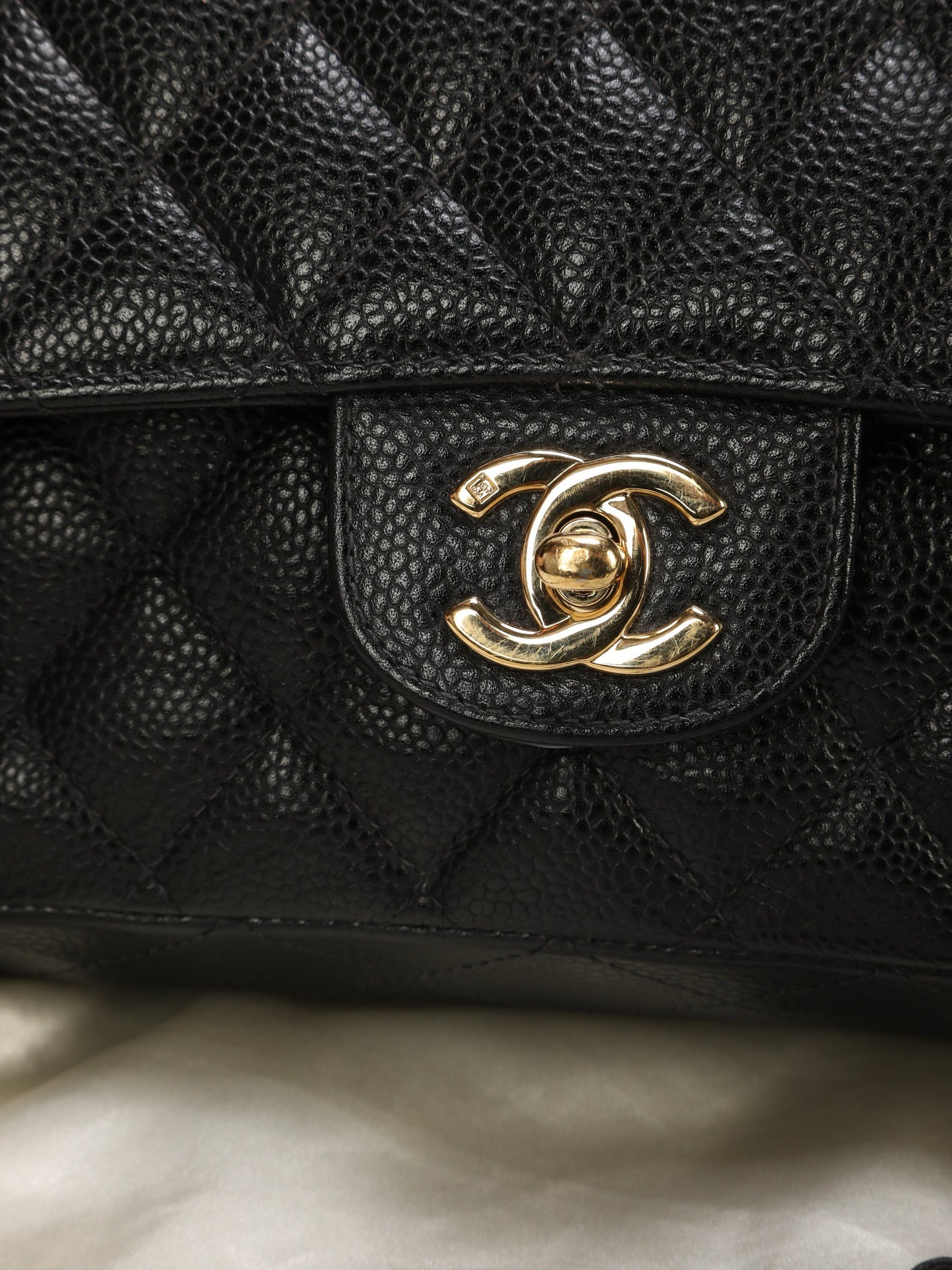 Chanel Caviar Medium Double Flap