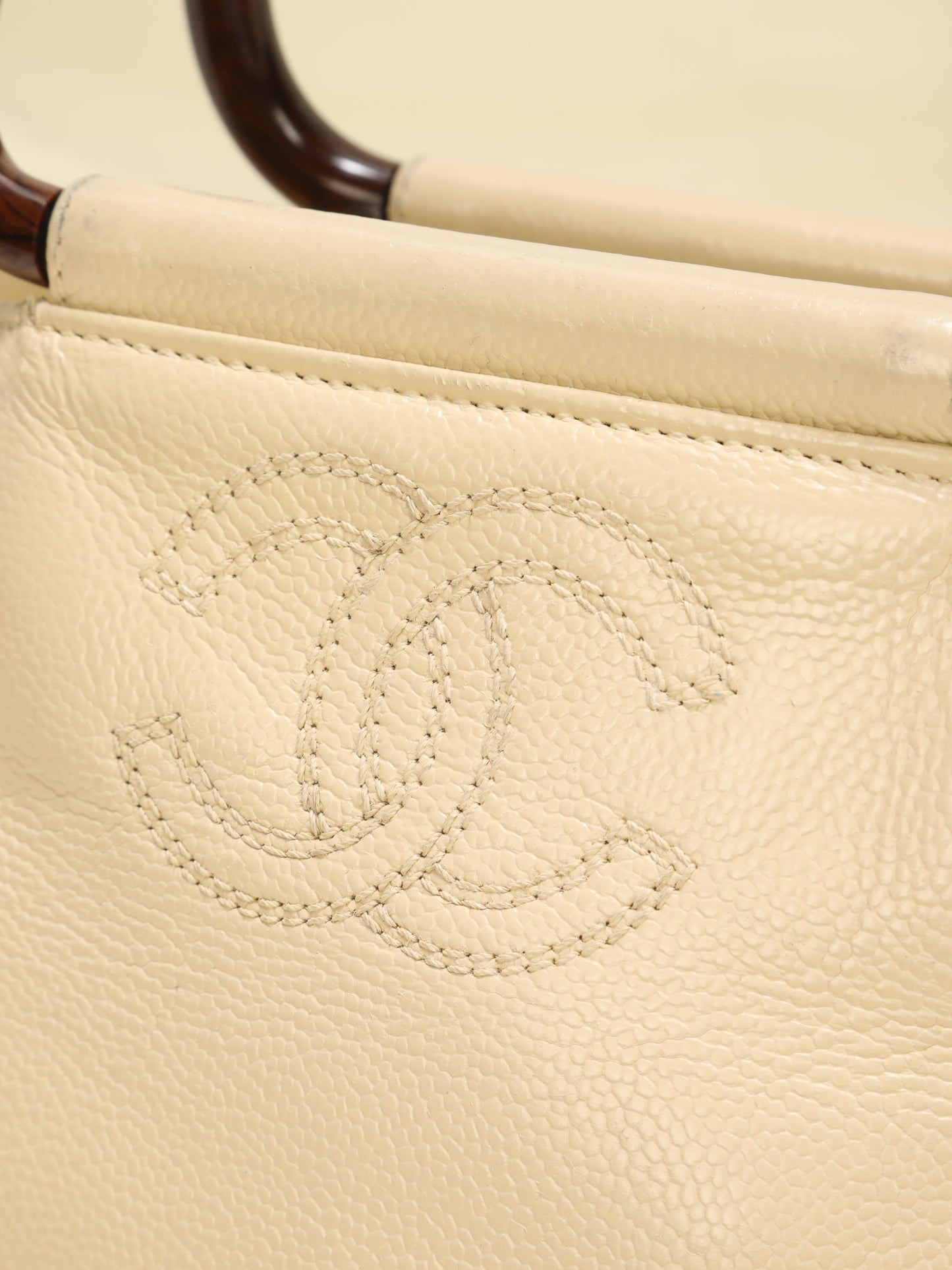 Chanel Caviar Acrylic Tote