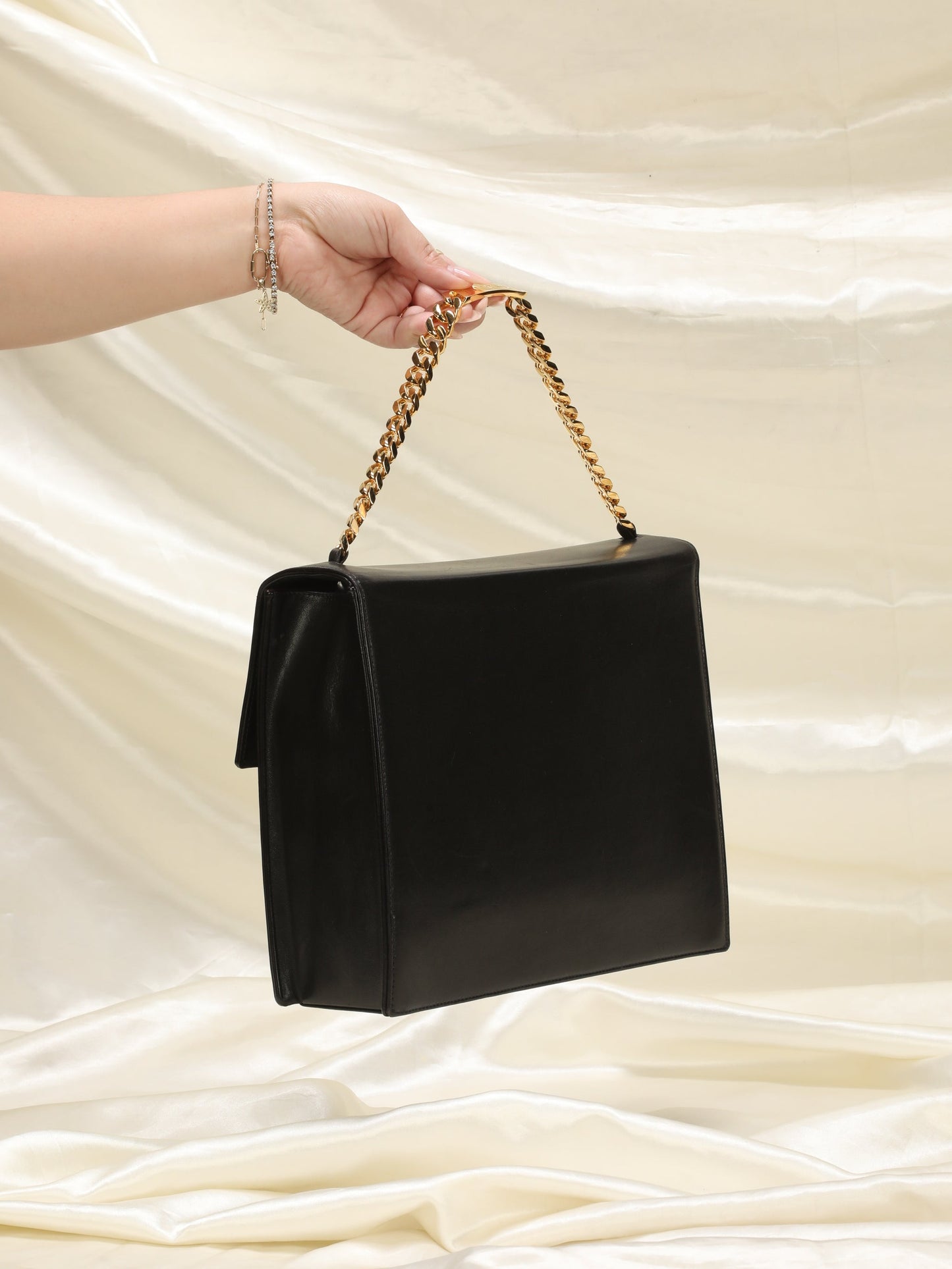 Extremely Rare Chanel Timeless Curb Chain Bag