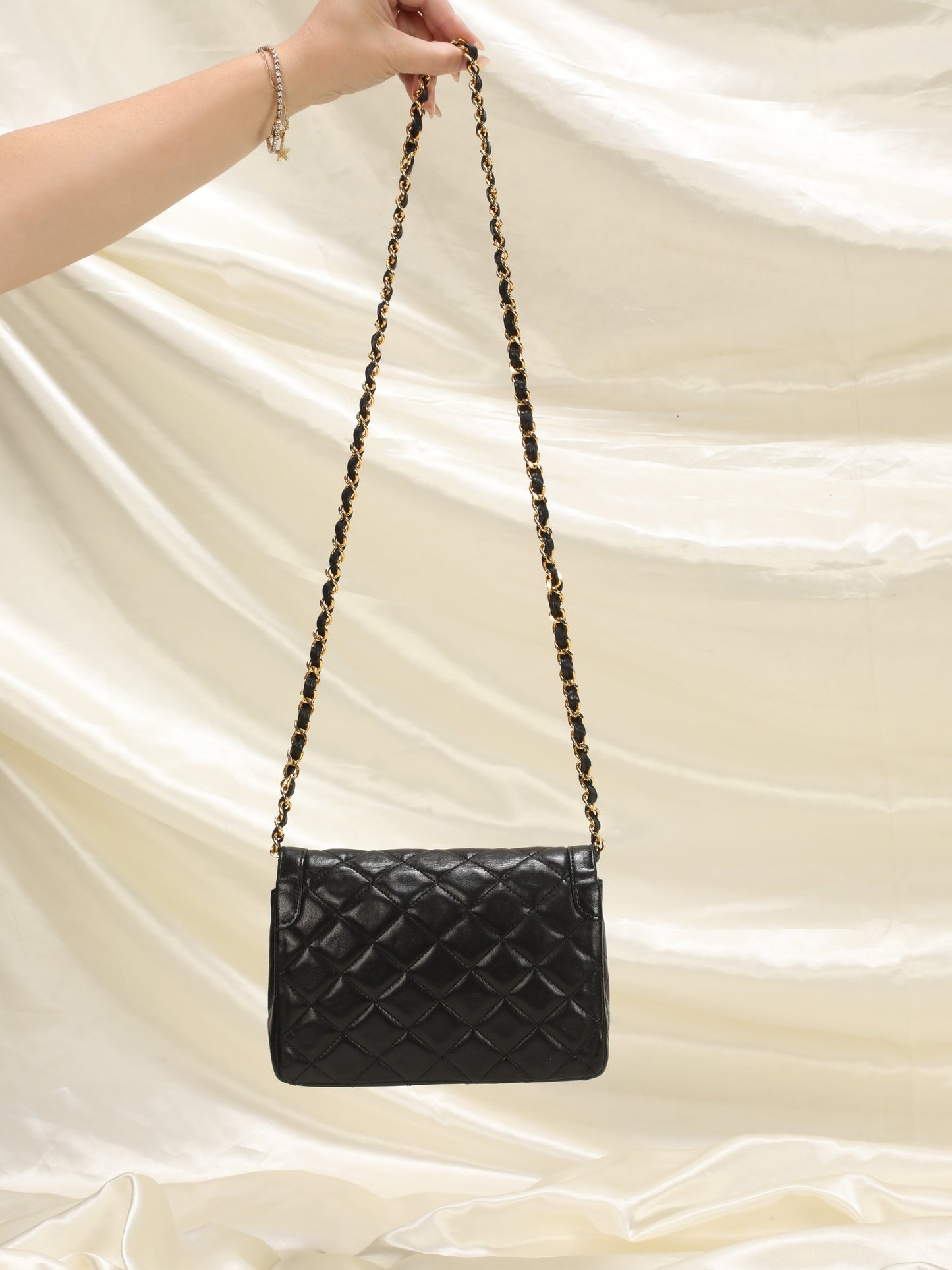 Chanel Two-Tone Quilted Mini Flap Bag