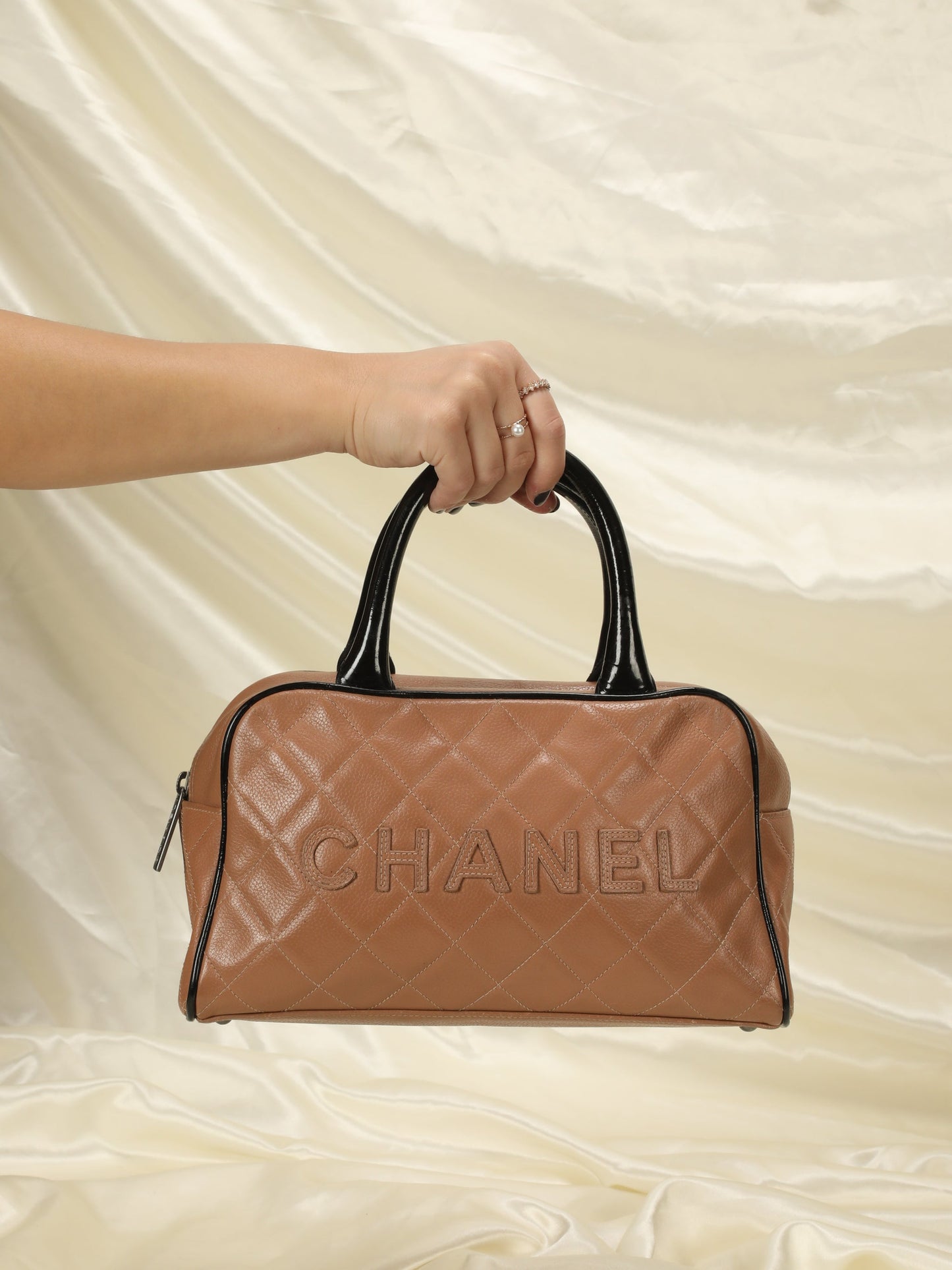 Chanel Caviar Bowler Bag