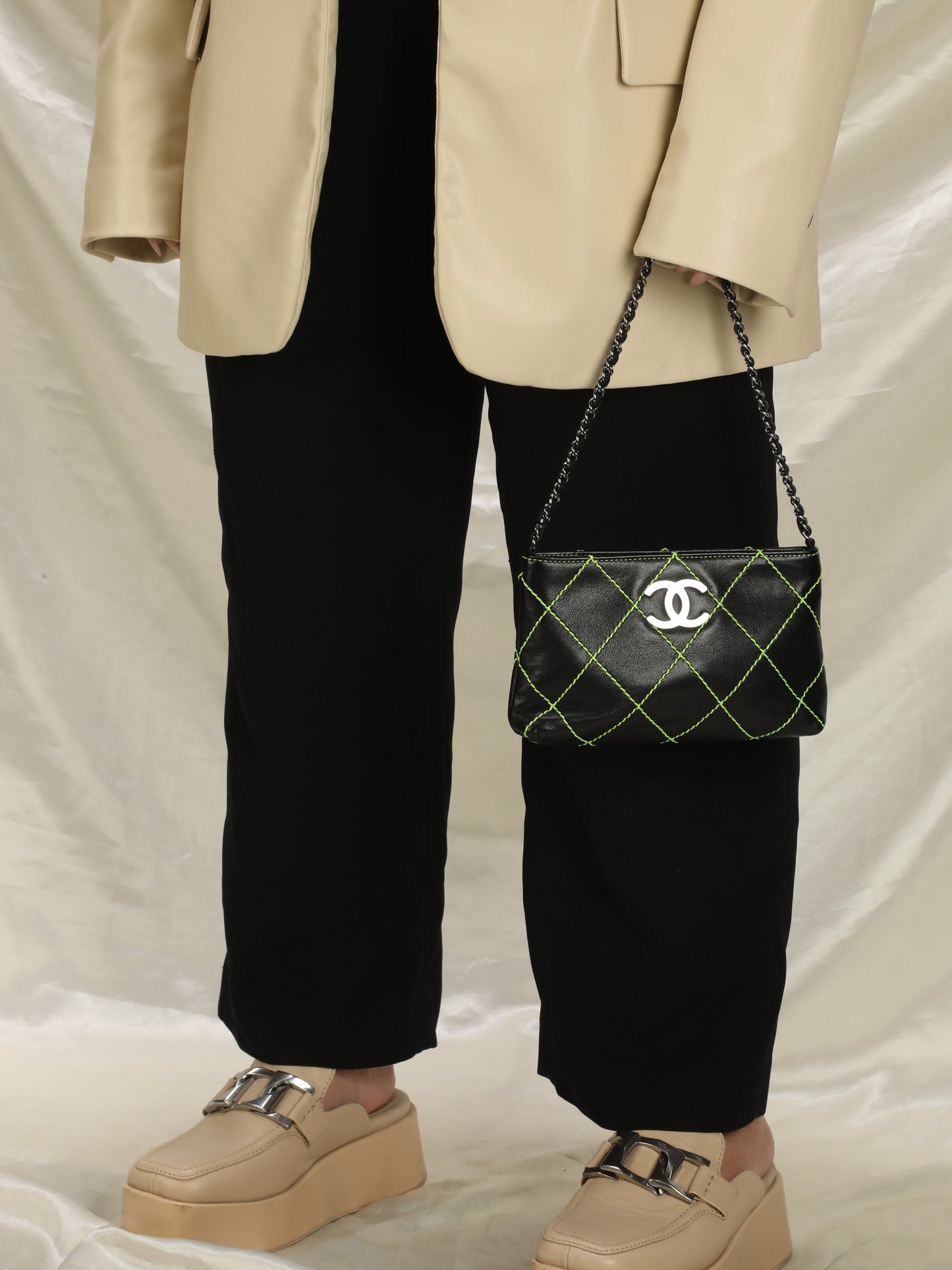 Chanel Mini Stitch Pochette