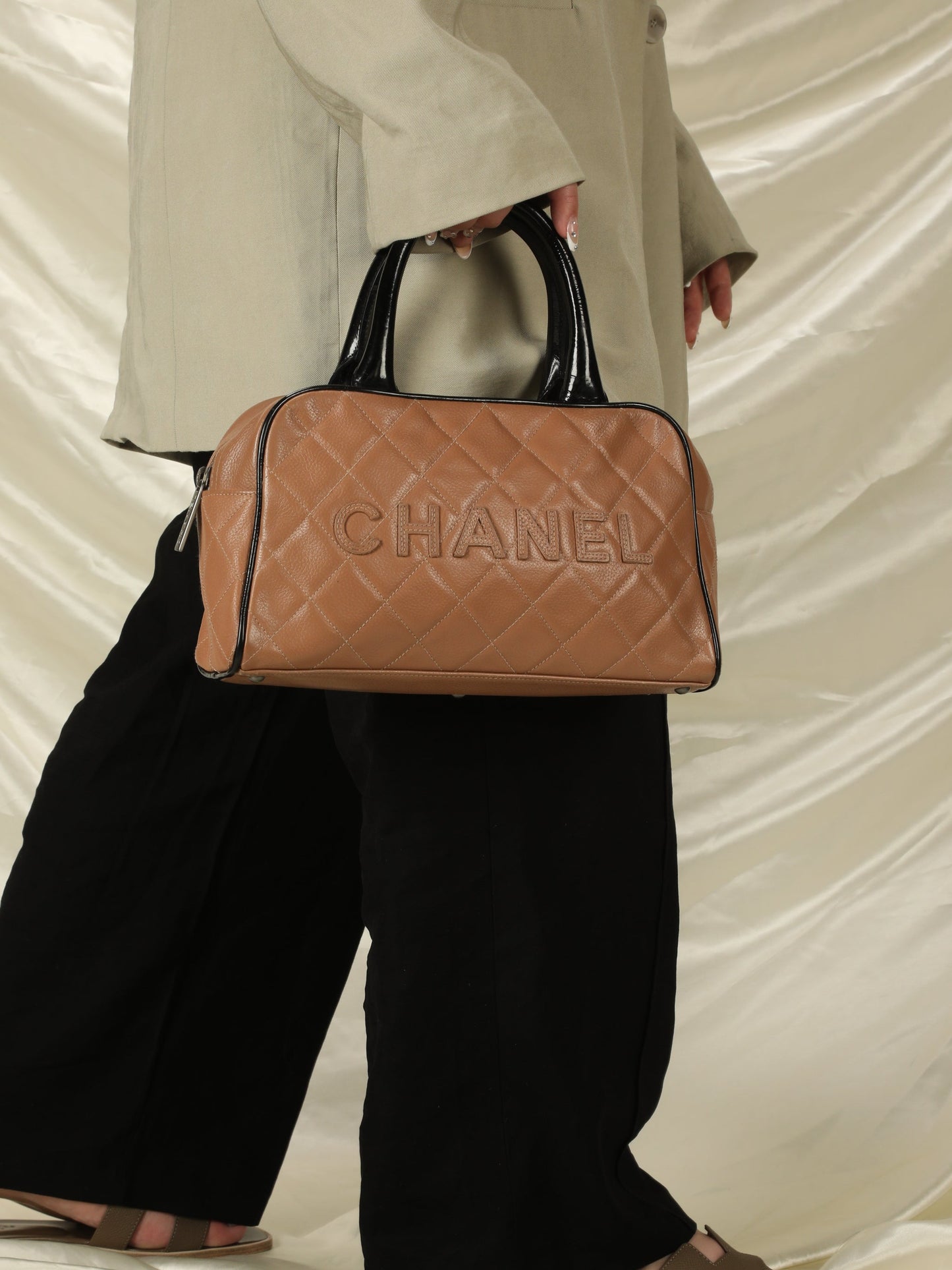 Chanel Caviar Bowler Bag