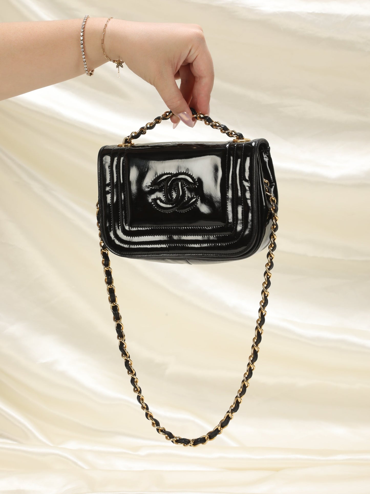 Chanel Patent Mini Flap Bag