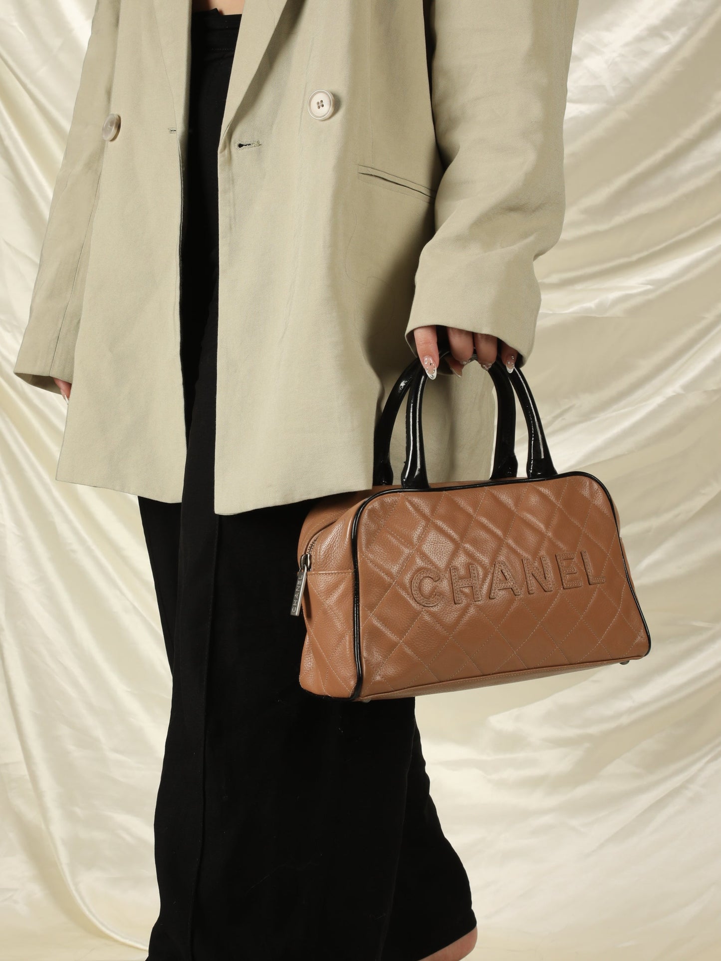 Chanel Caviar Bowler Bag