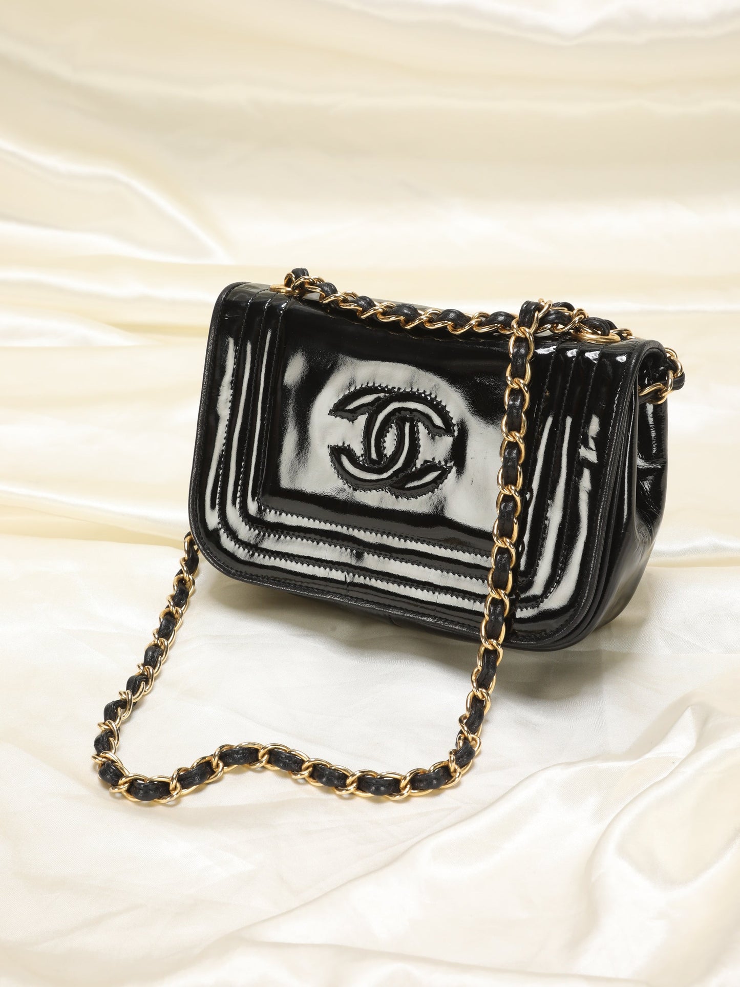 Chanel Patent Mini Flap Bag
