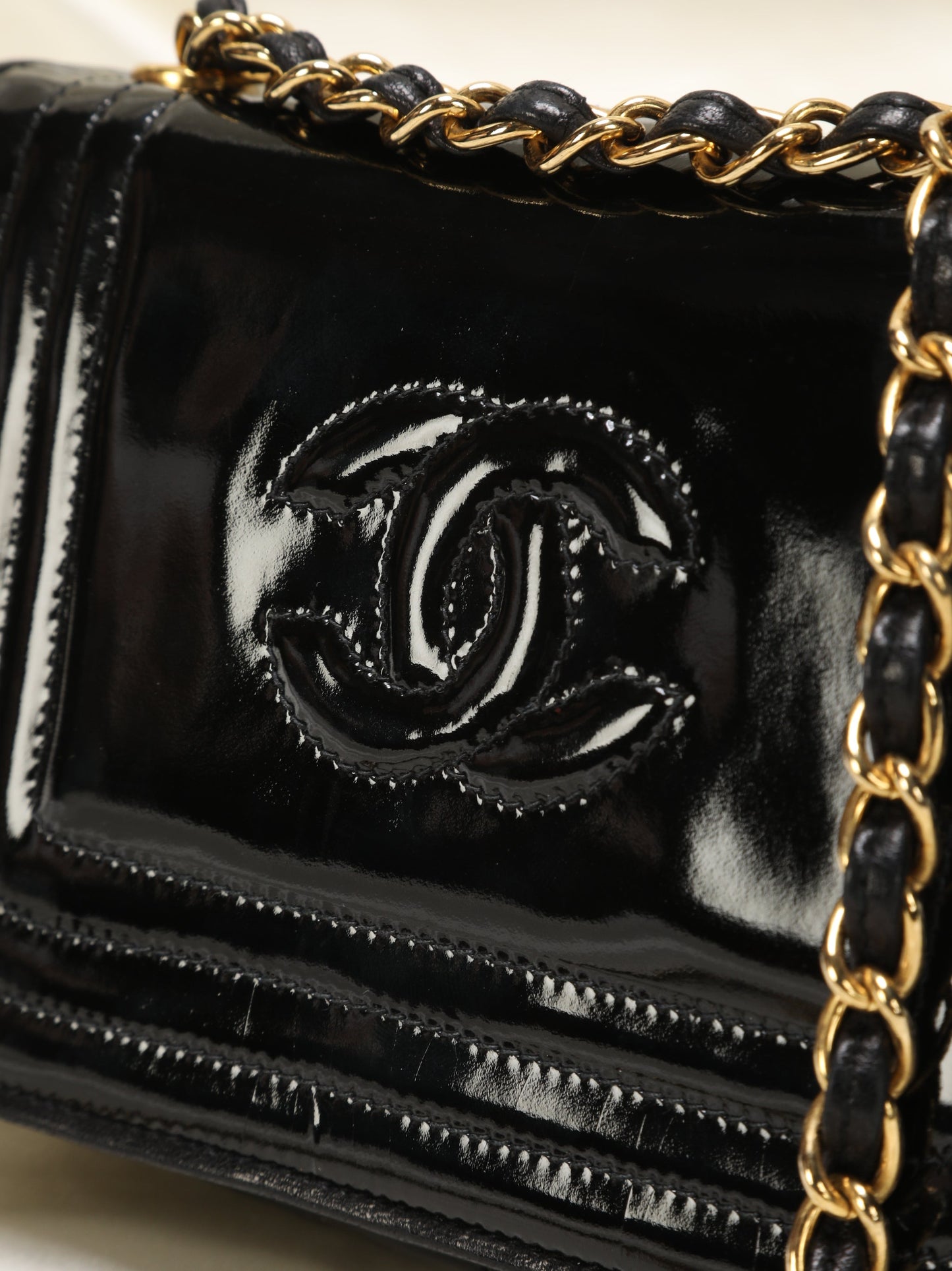 Chanel Patent Mini Flap Bag