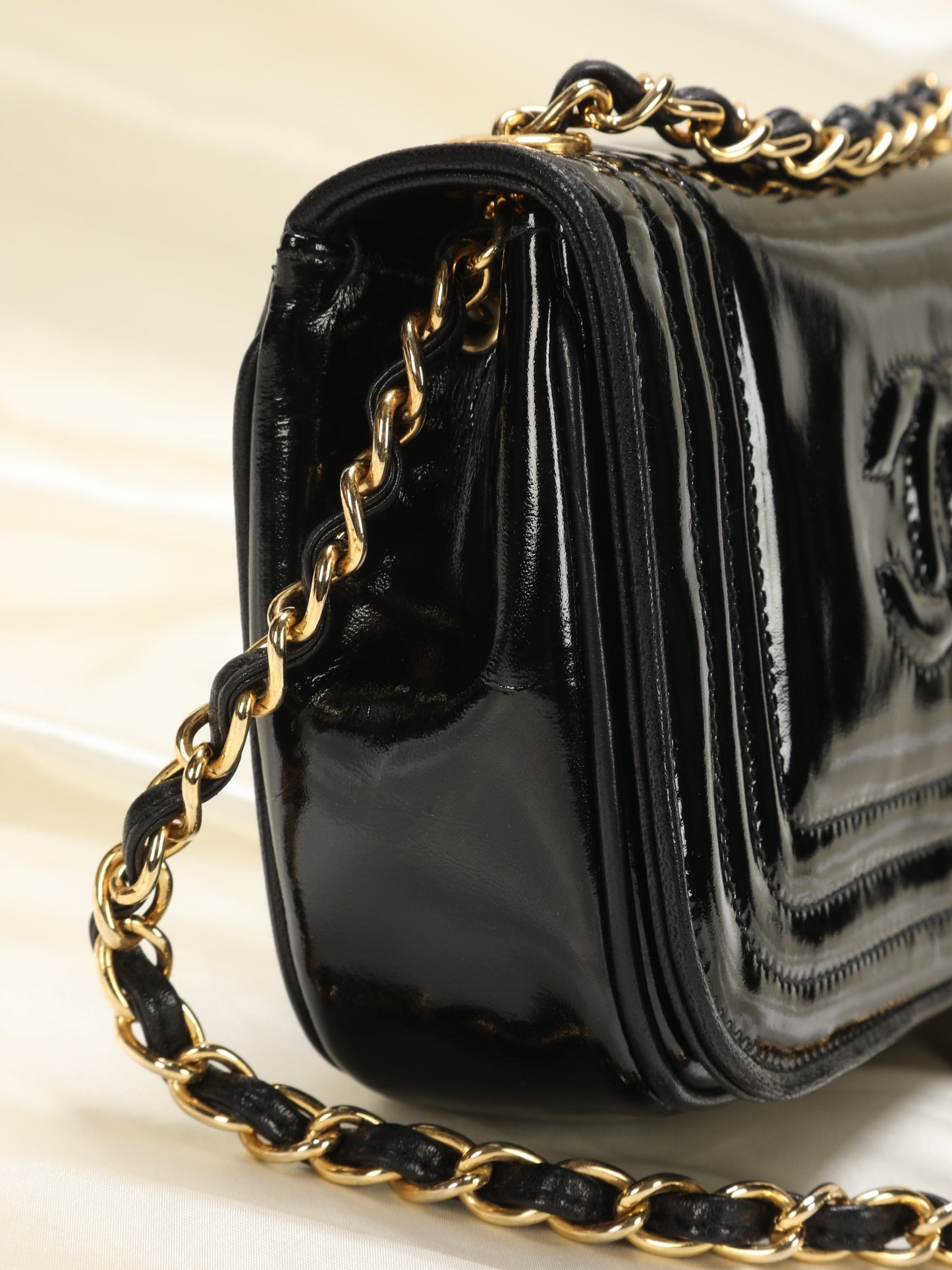 Chanel Patent Mini Flap Bag