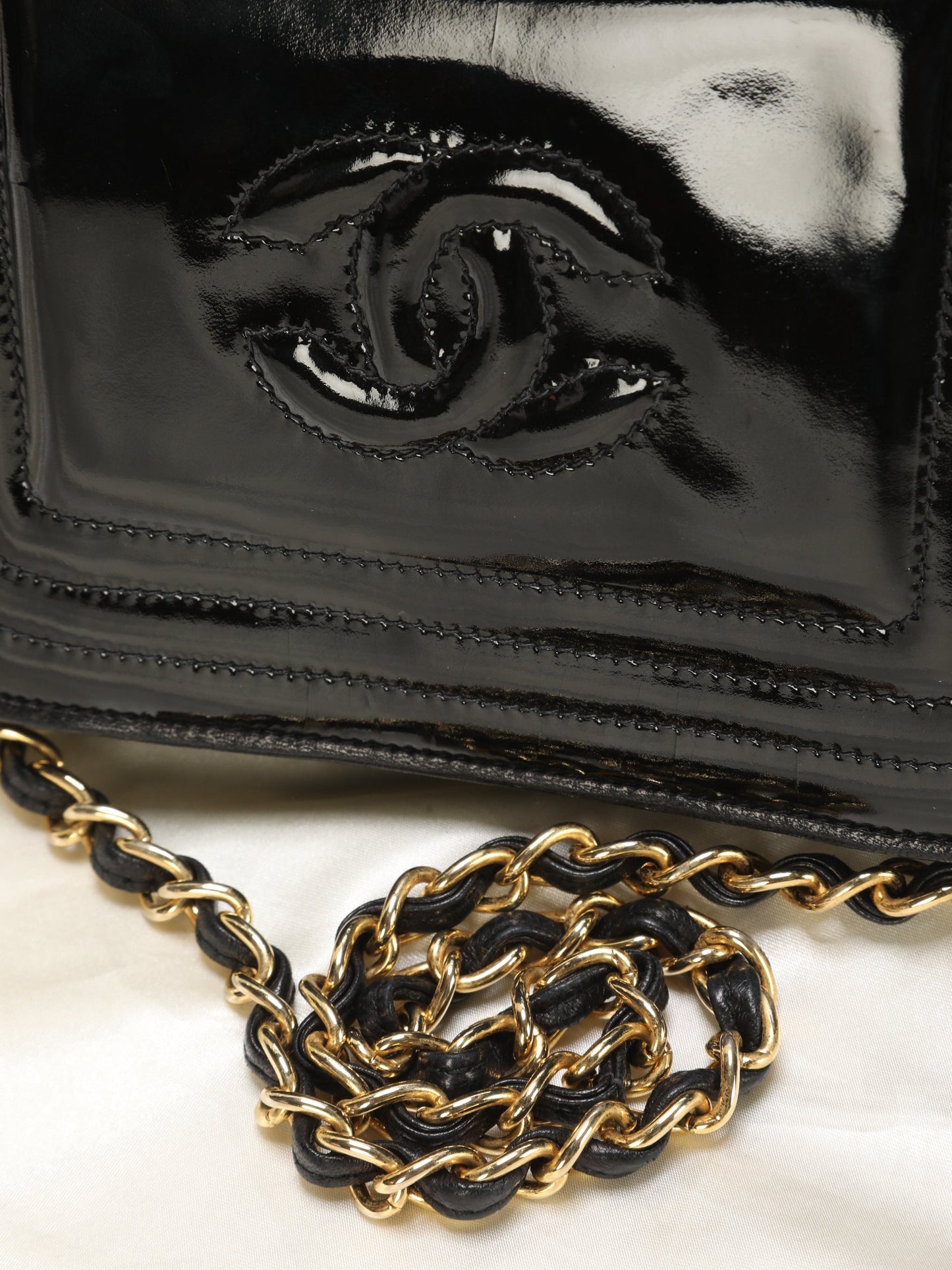 Chanel Patent Mini Flap Bag