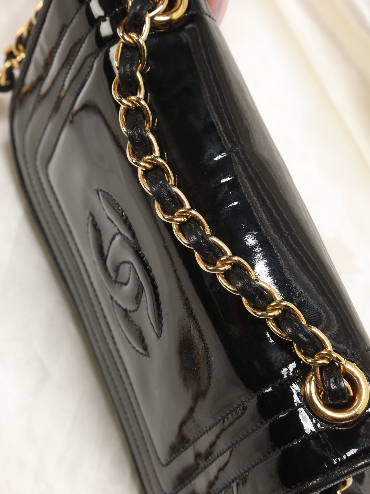 Chanel Patent Mini Flap Bag