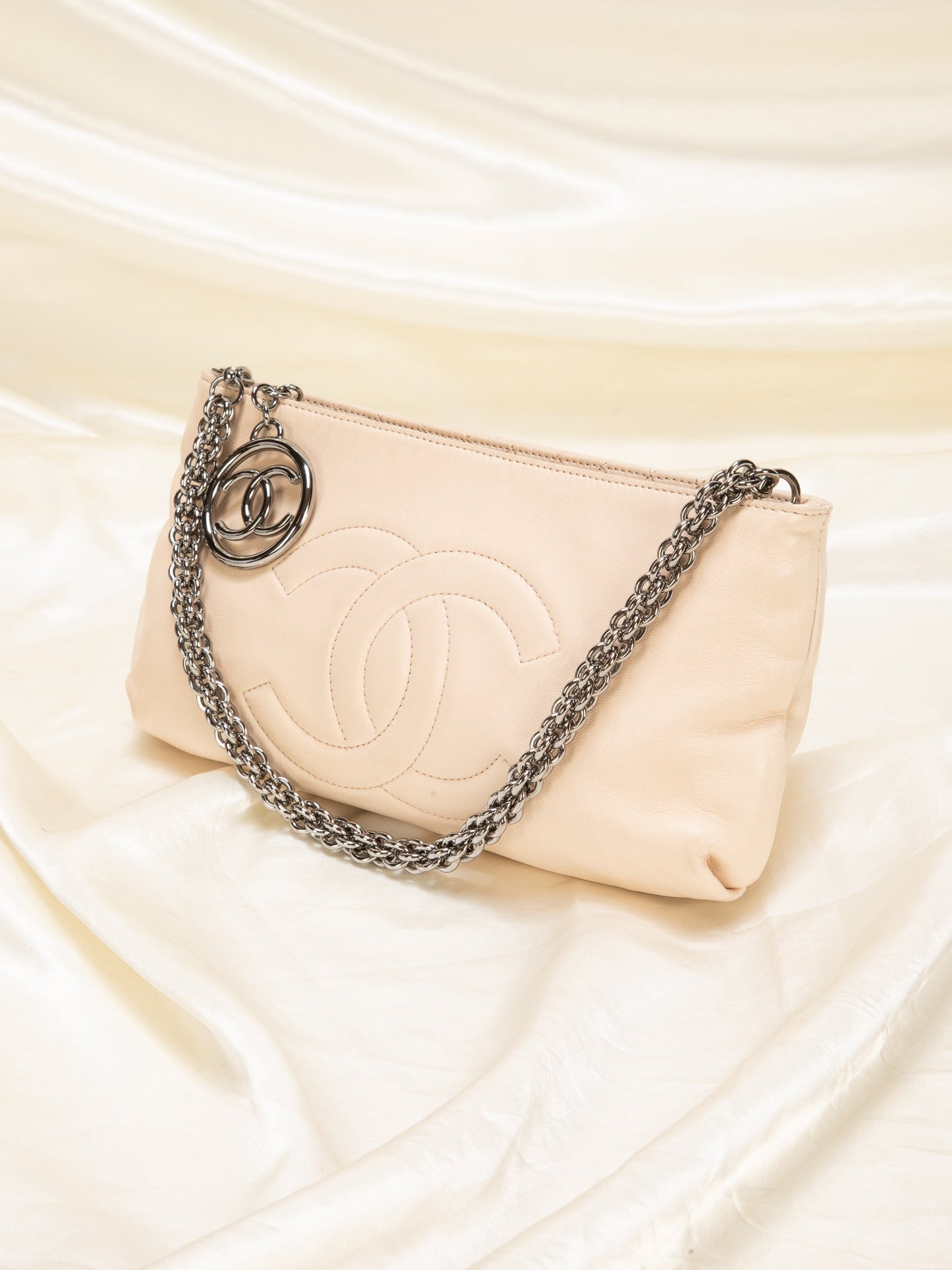 Chanel Timeless Lambskin Chain Pochette