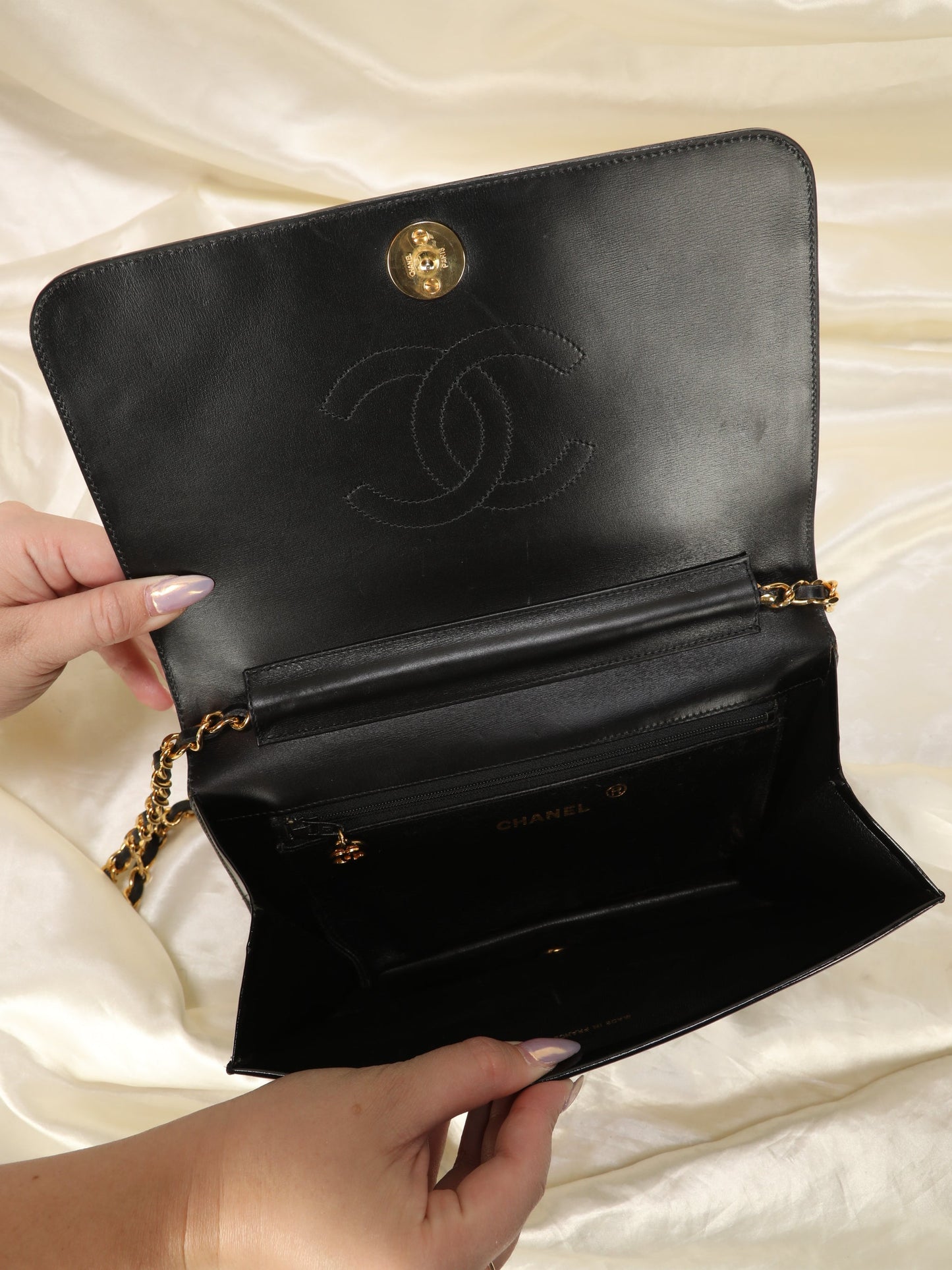 Chanel Patent Medium Full Flap