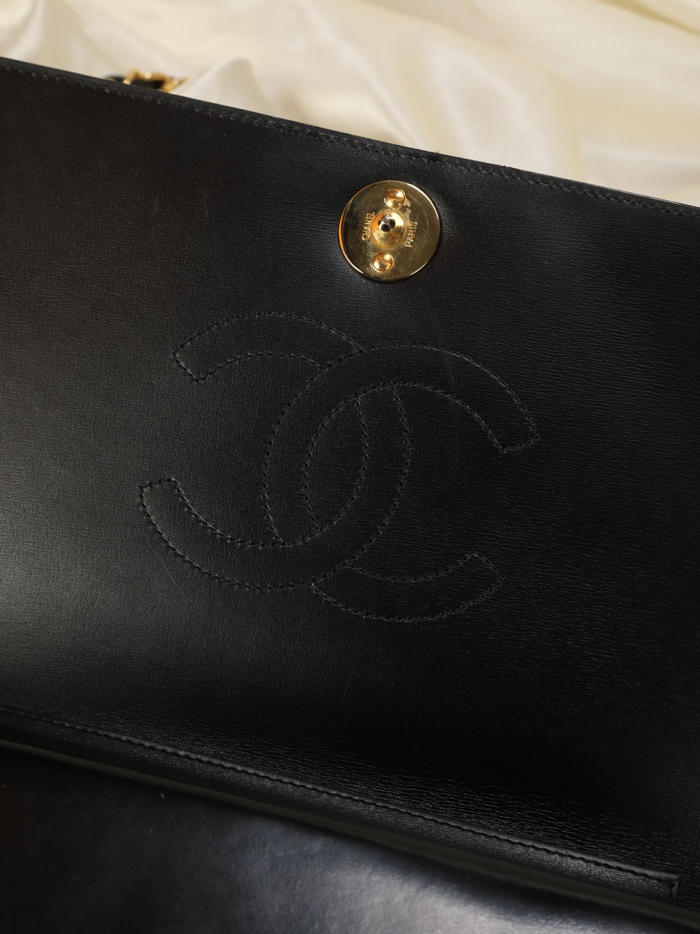 Chanel Patent Medium Full Flap
