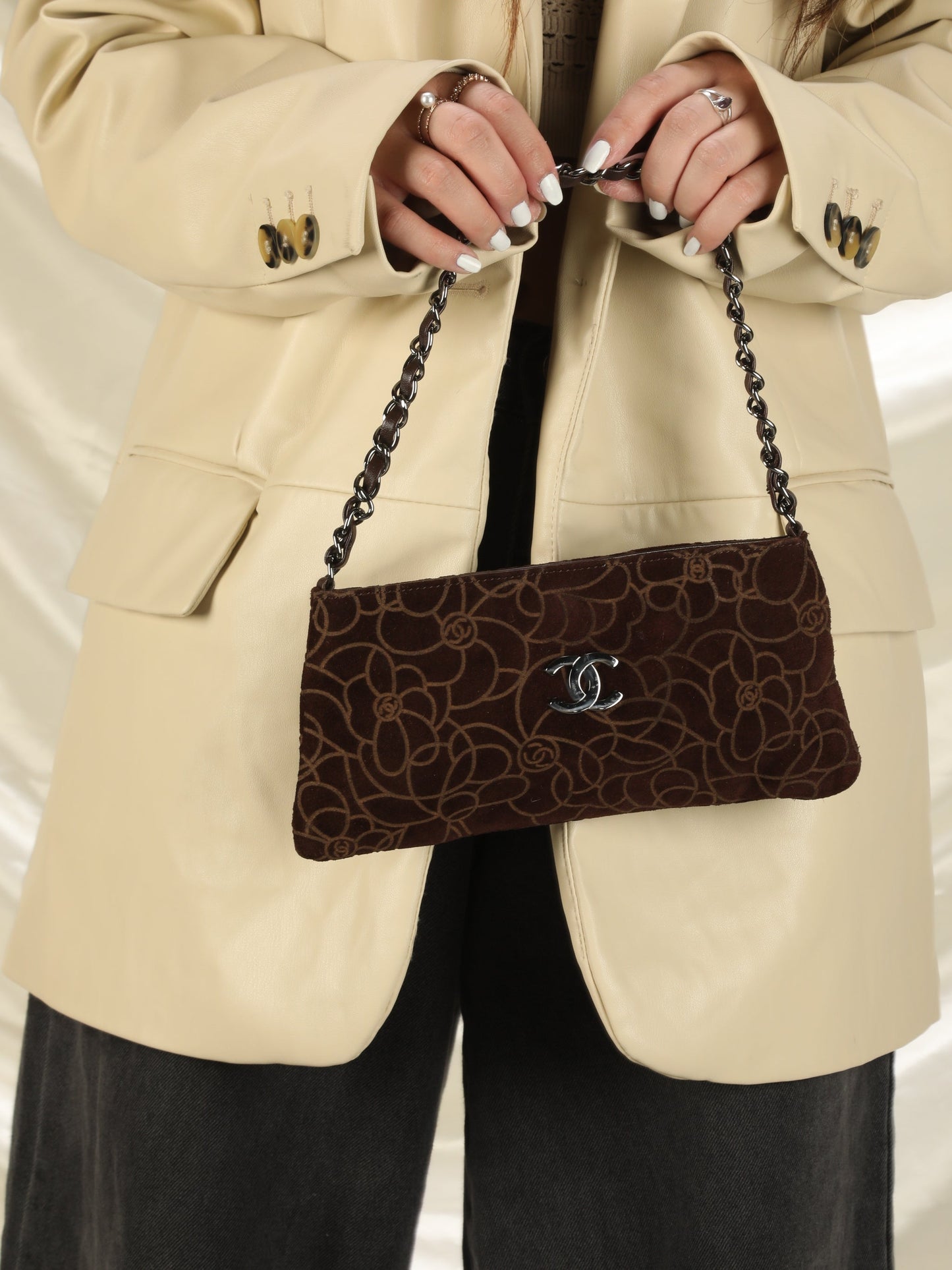 Chanel Camellia Pochette