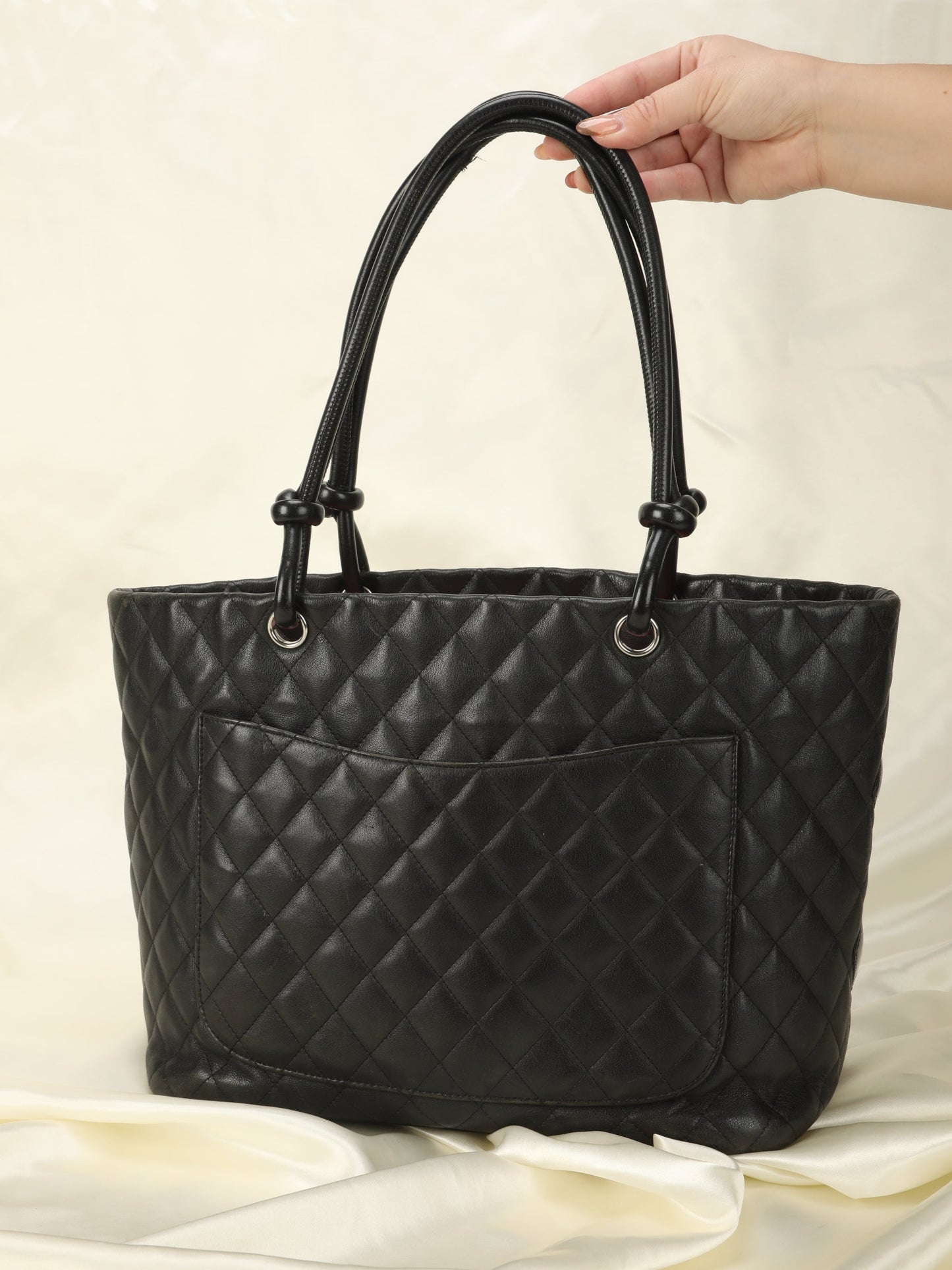 Chanel Cambon Lambskin Large Tote