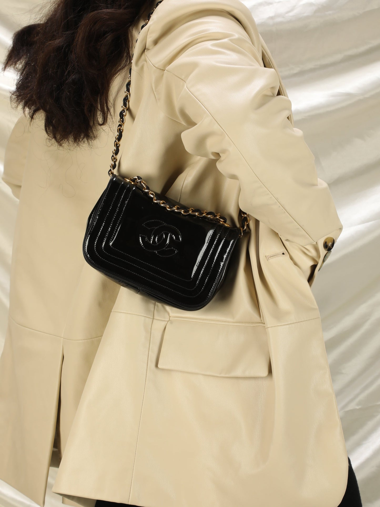 Chanel Patent Mini Flap Bag