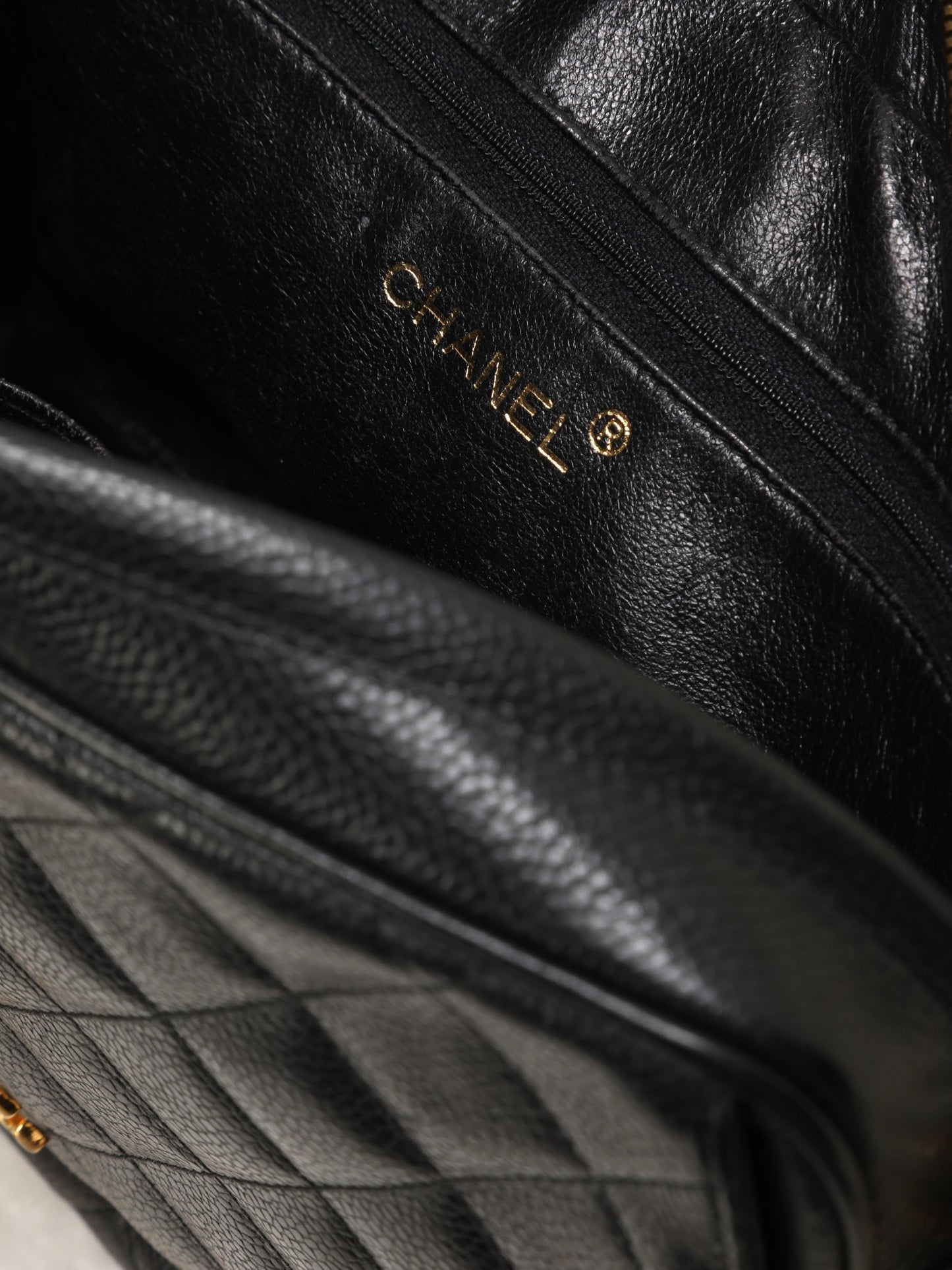 Extremely Rare Chanel Caviar Bijoux Camera Bag