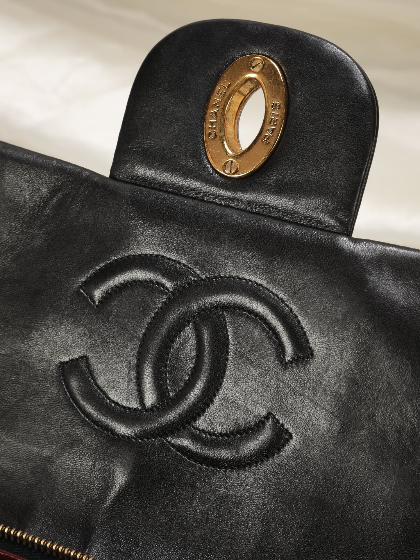 Extremely Rare Chanel Lambskin Classic Flap Backpack