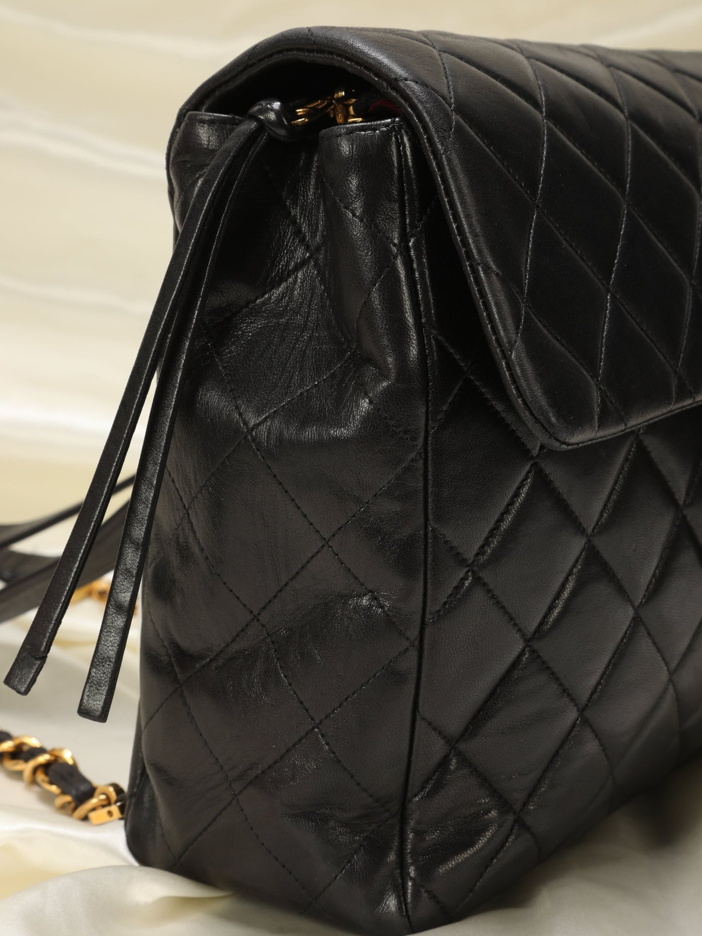 Extremely Rare Chanel Lambskin Classic Flap Backpack