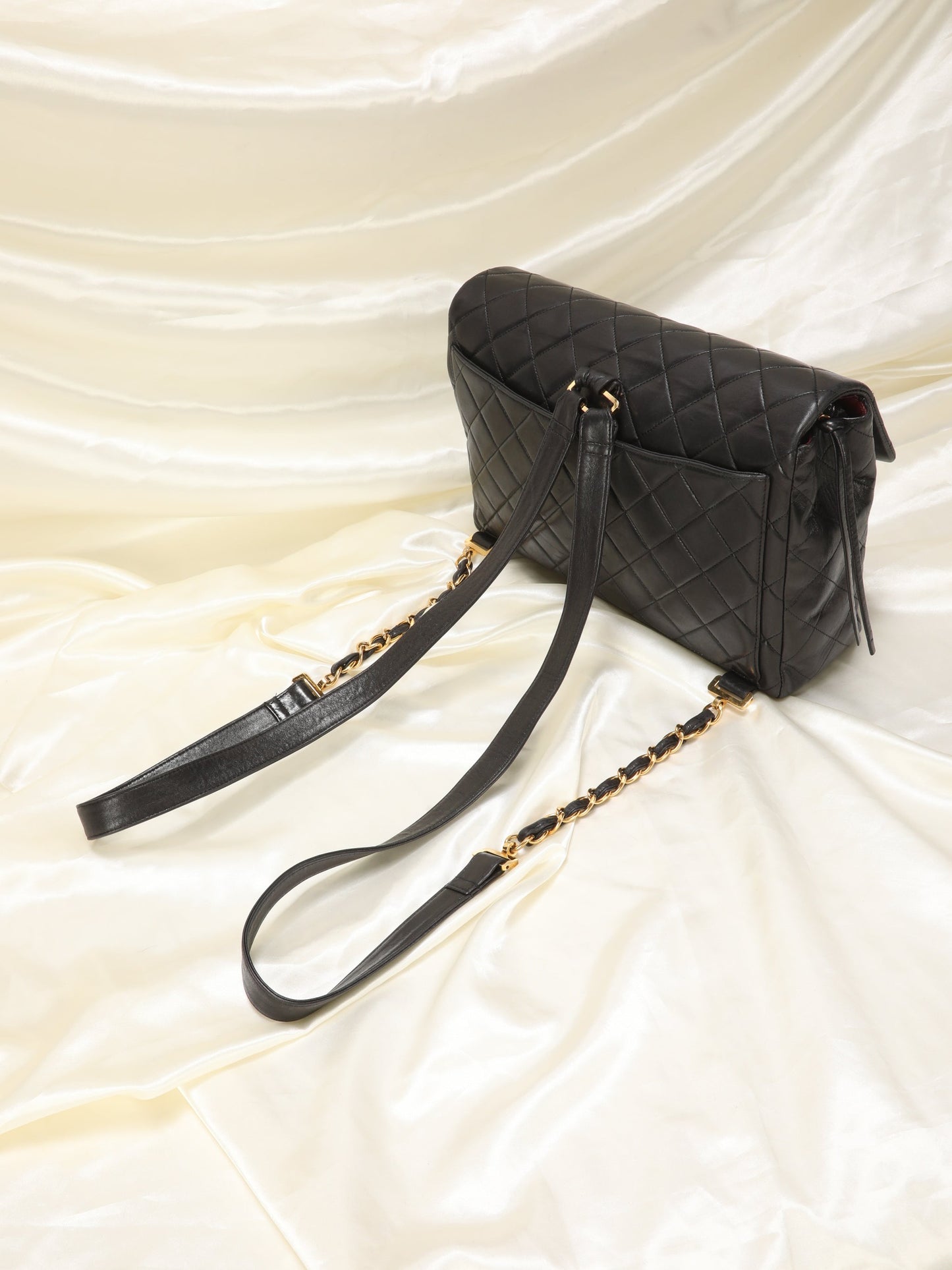 Extremely Rare Chanel Lambskin Classic Flap Backpack