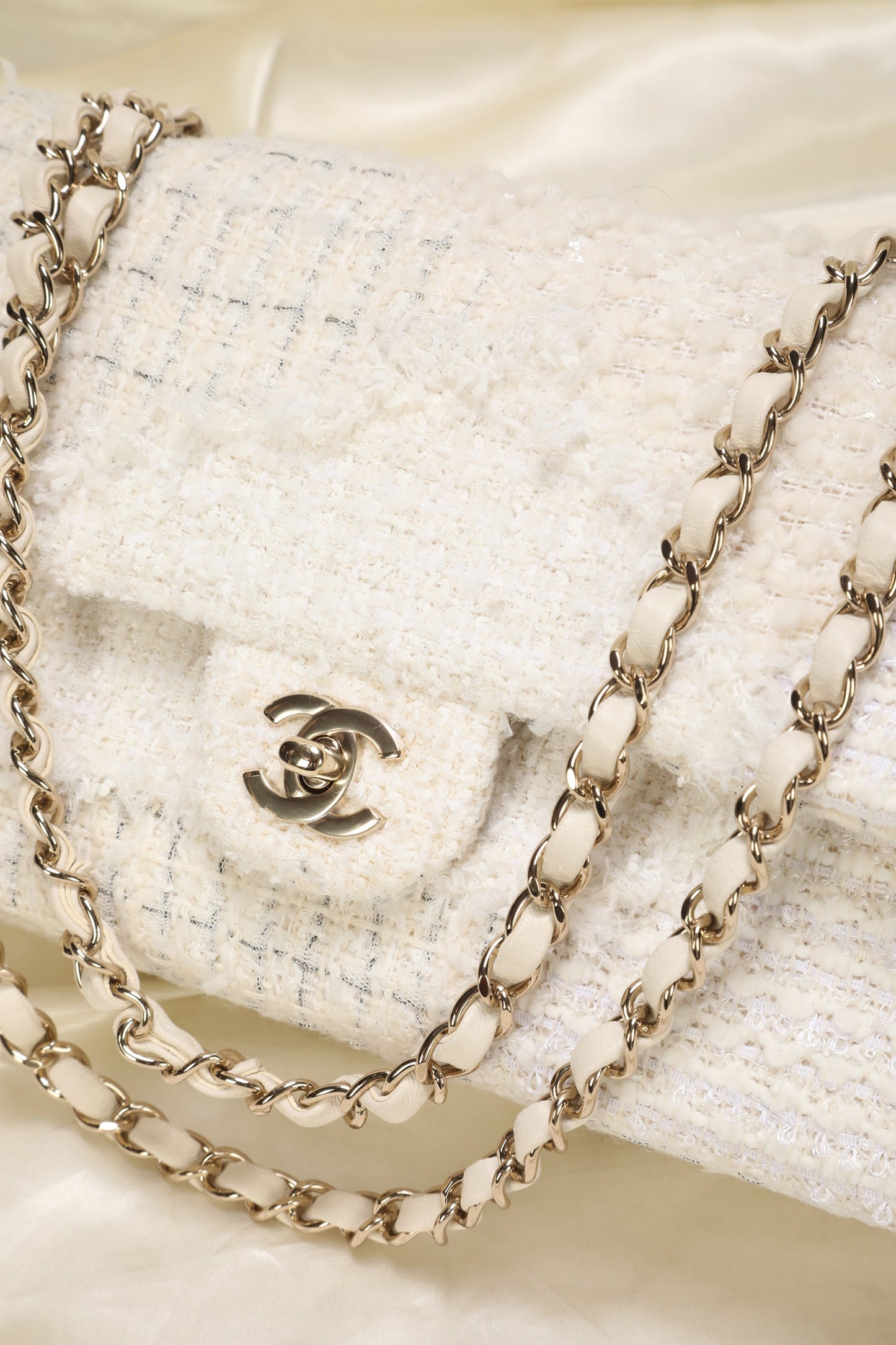 Chanel Tweed Flap Bag