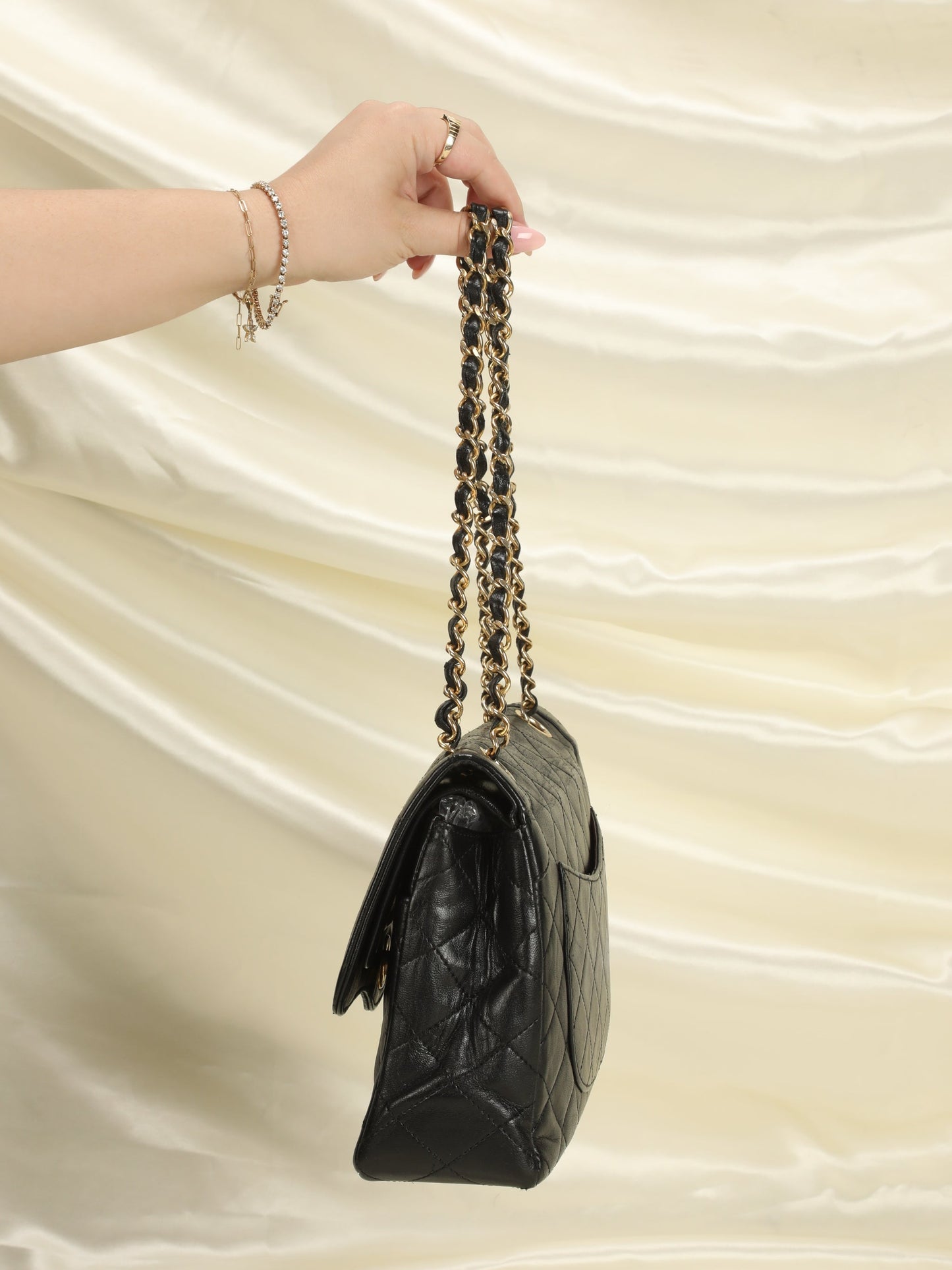 Chanel Two-Tone Medium Flap Bag