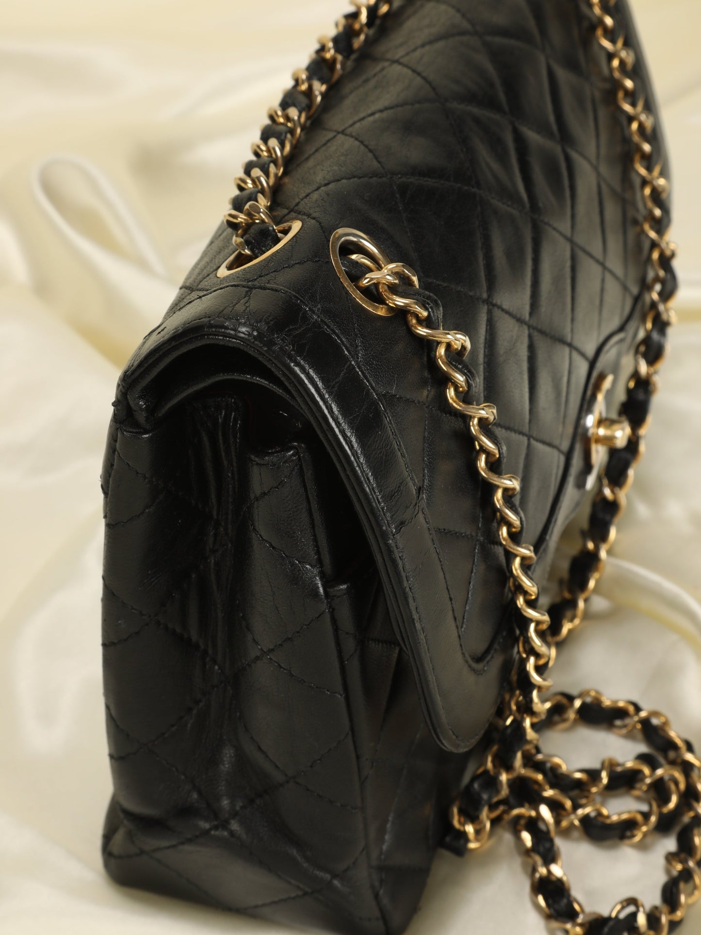 Chanel Two-Tone Medium Flap Bag