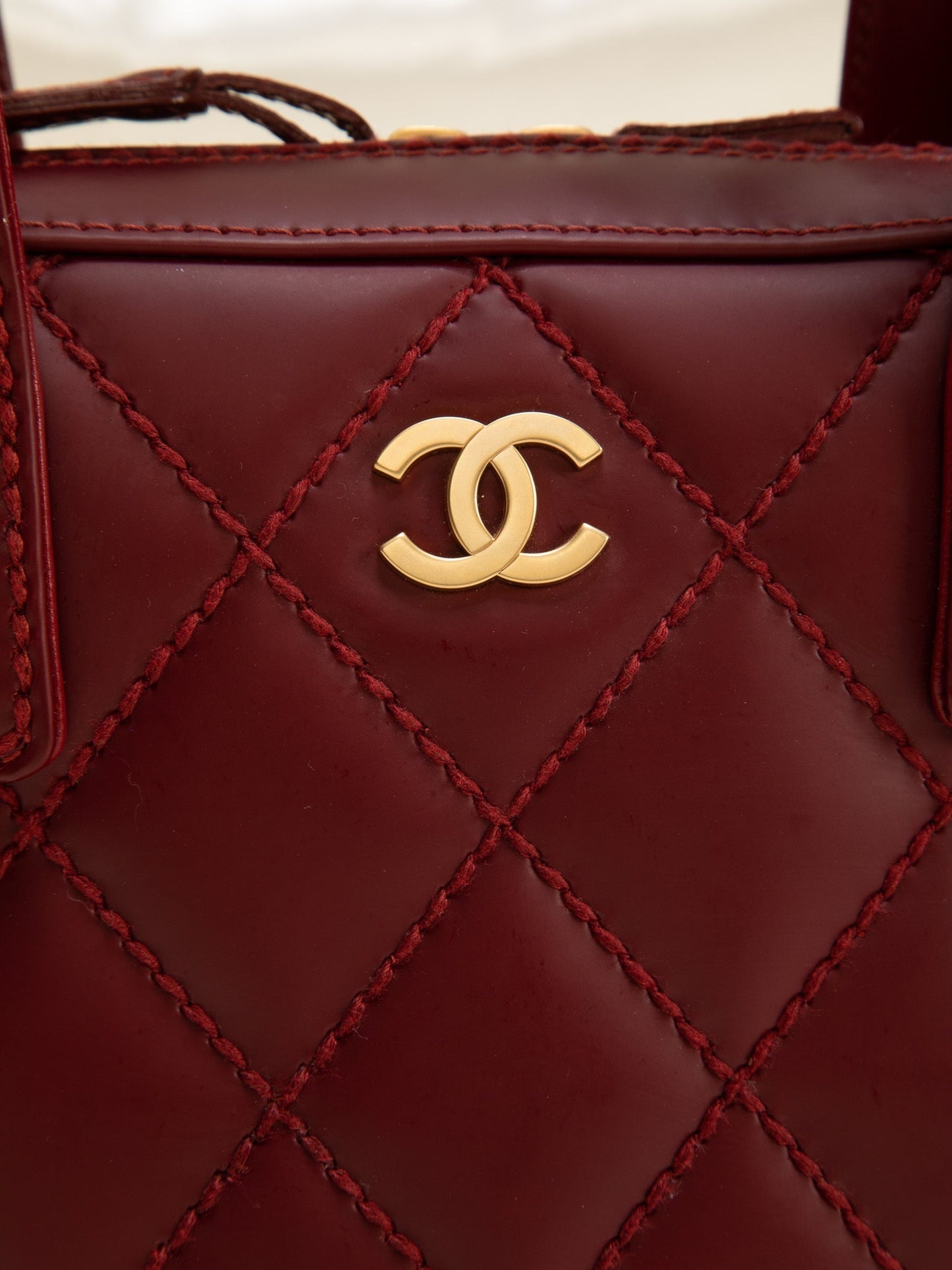 Chanel Quilted Bowler Bag