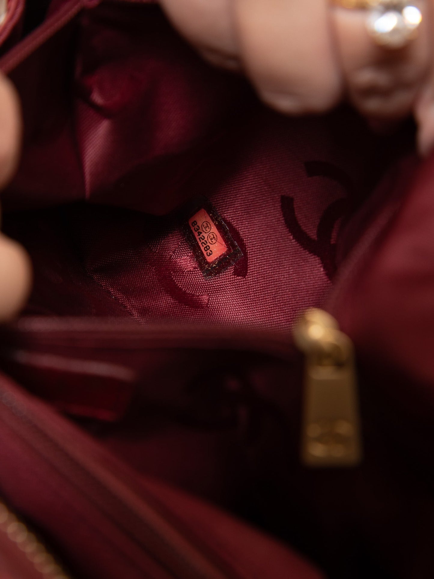Chanel Quilted Bowler Bag