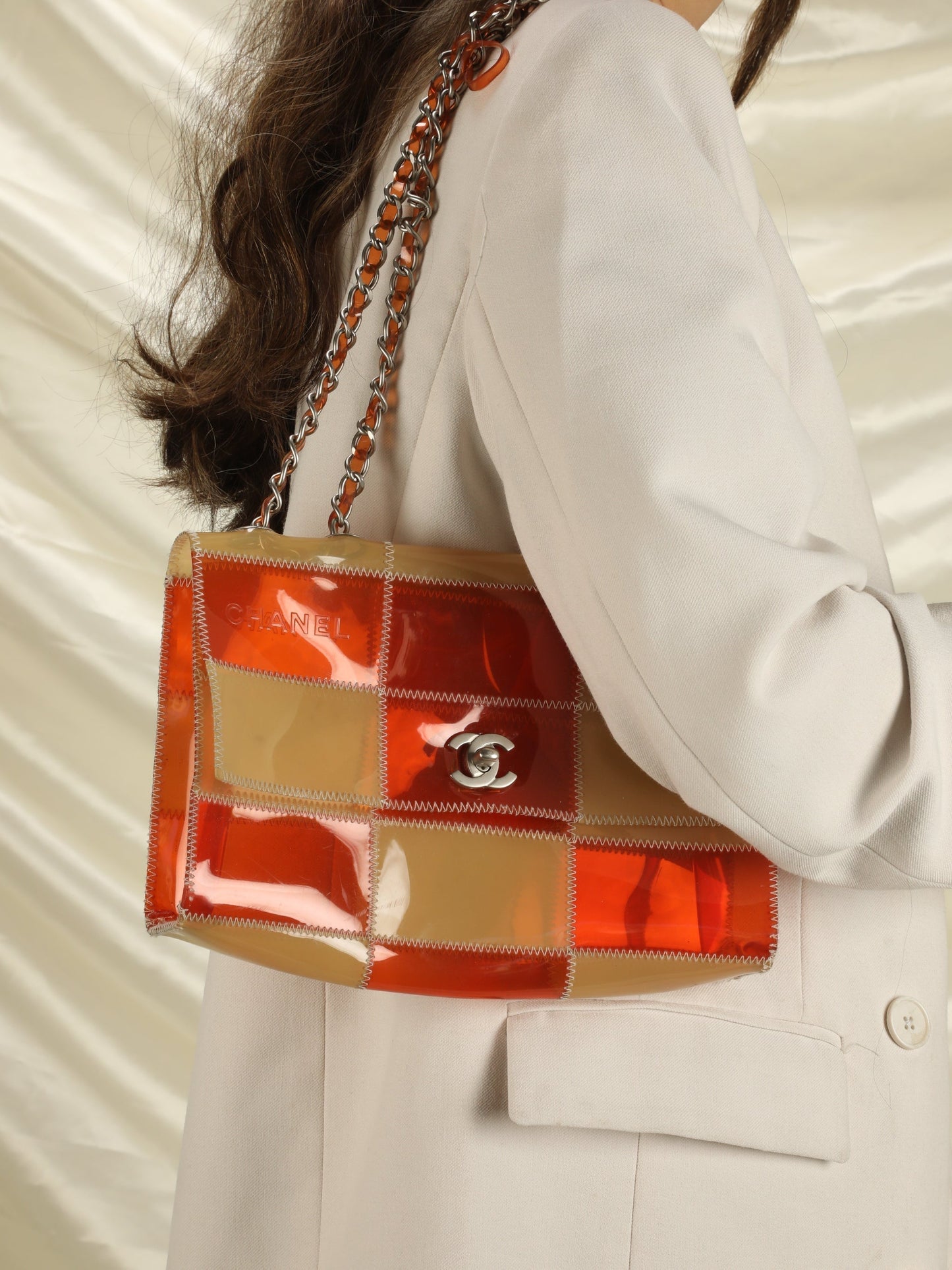 Chanel Vinyl Patchwork Bag